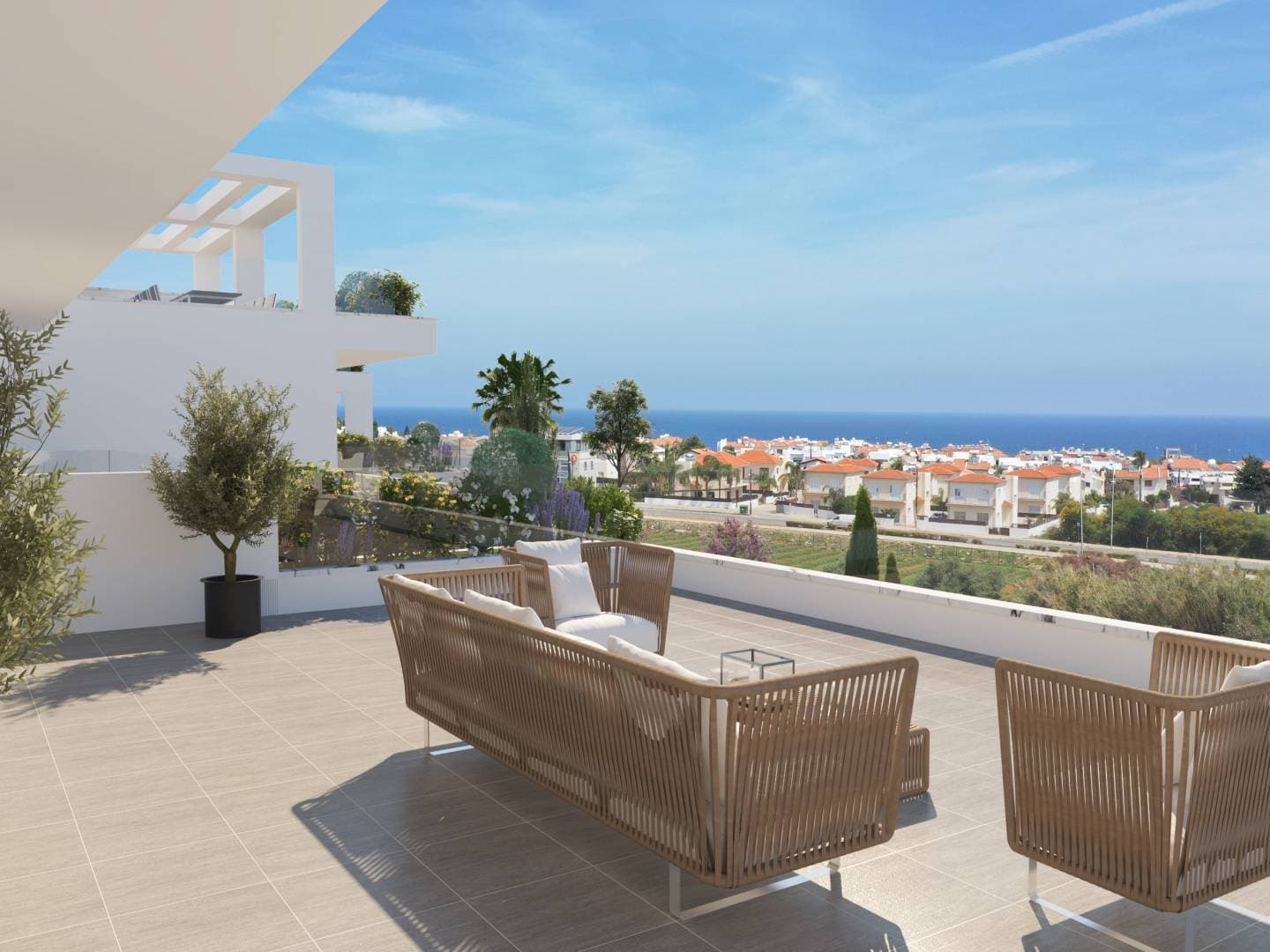 3-bedrooms apartments in Famagusta, Cyprus.