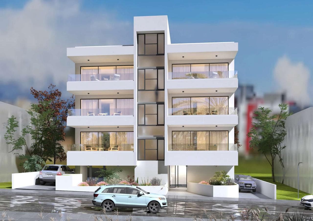 2-bedrooms apartments in Nicosia, Cyprus.