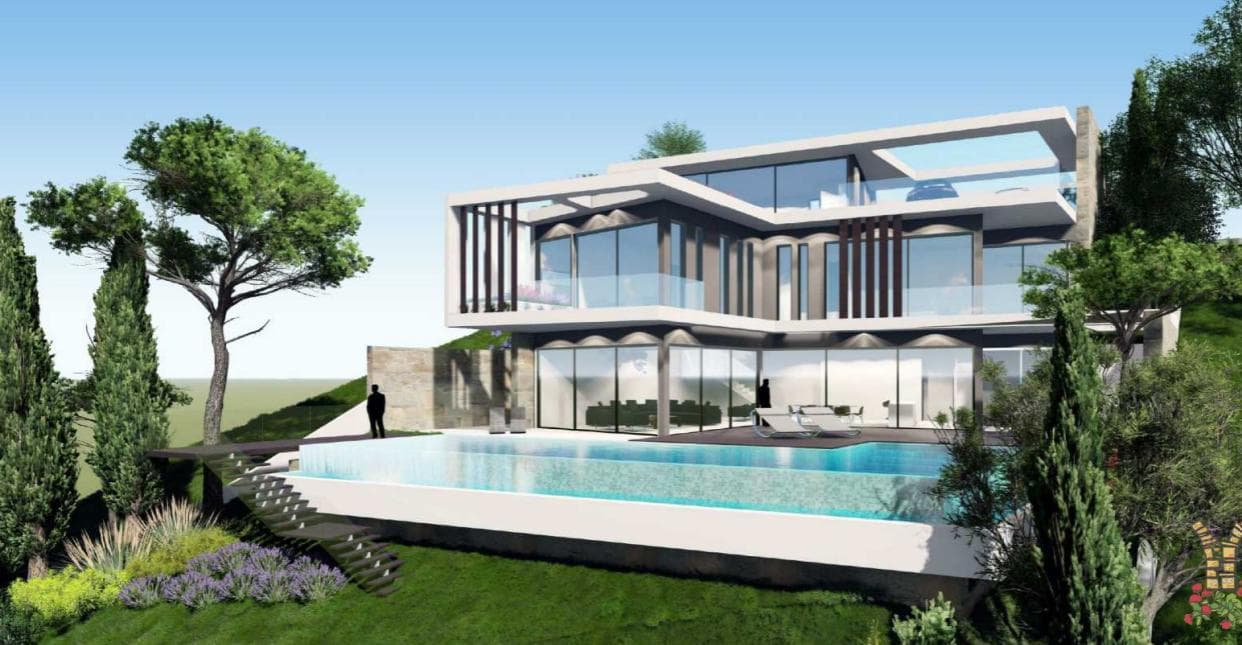 4-bedrooms house in Paphos, Cyprus.