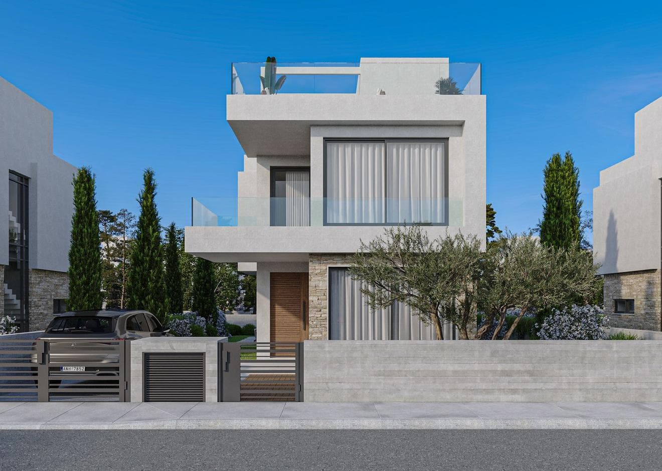 3-bedrooms house in Paphos, Cyprus.