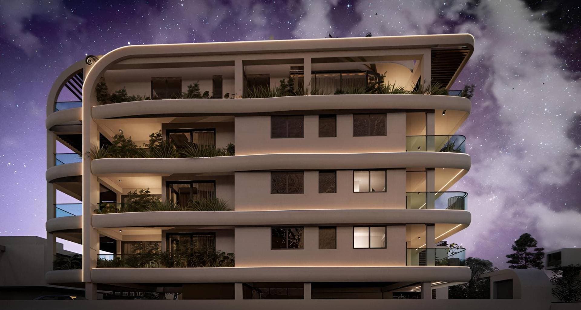 2-bedrooms apartments in Limassol, Cyprus.