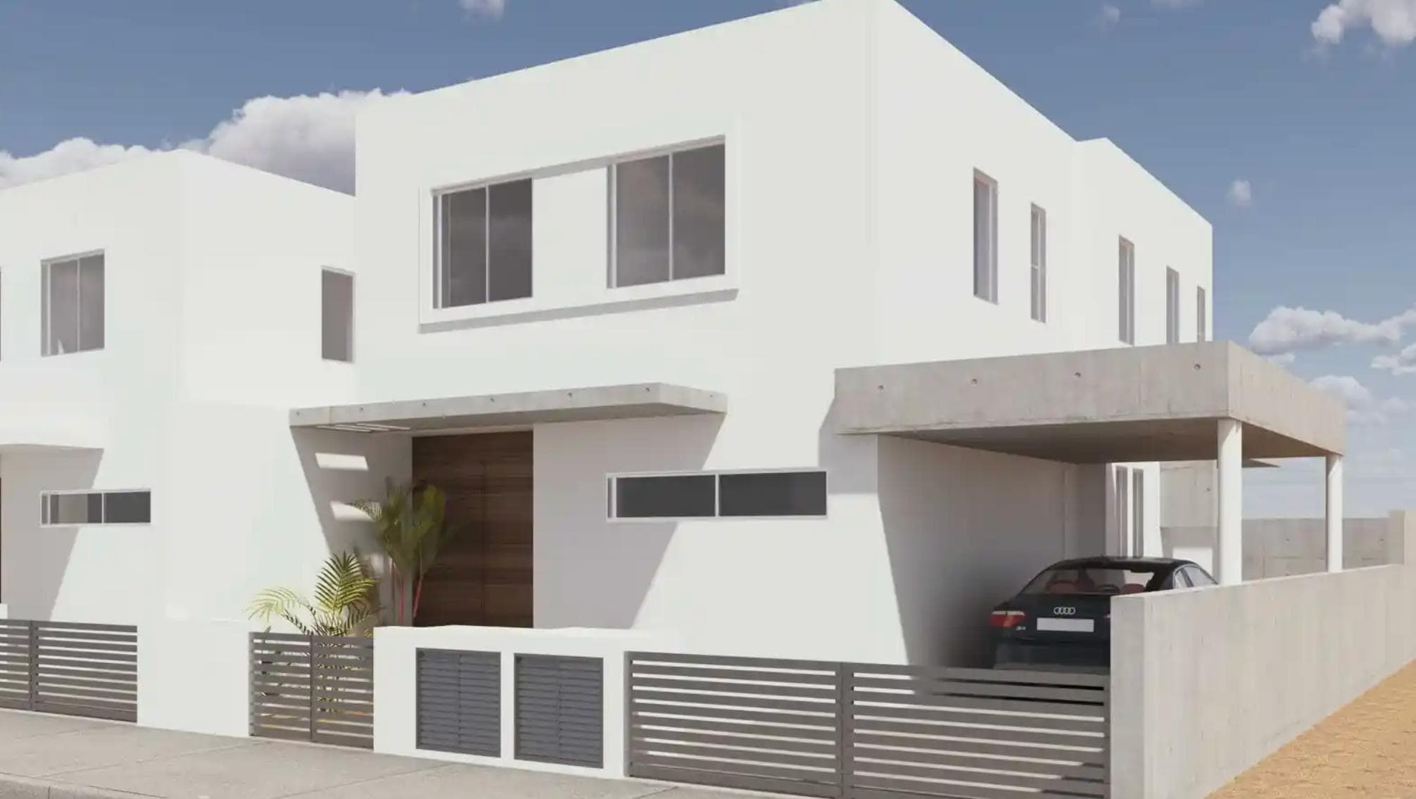 3-bedrooms house in Nicosia, Cyprus.