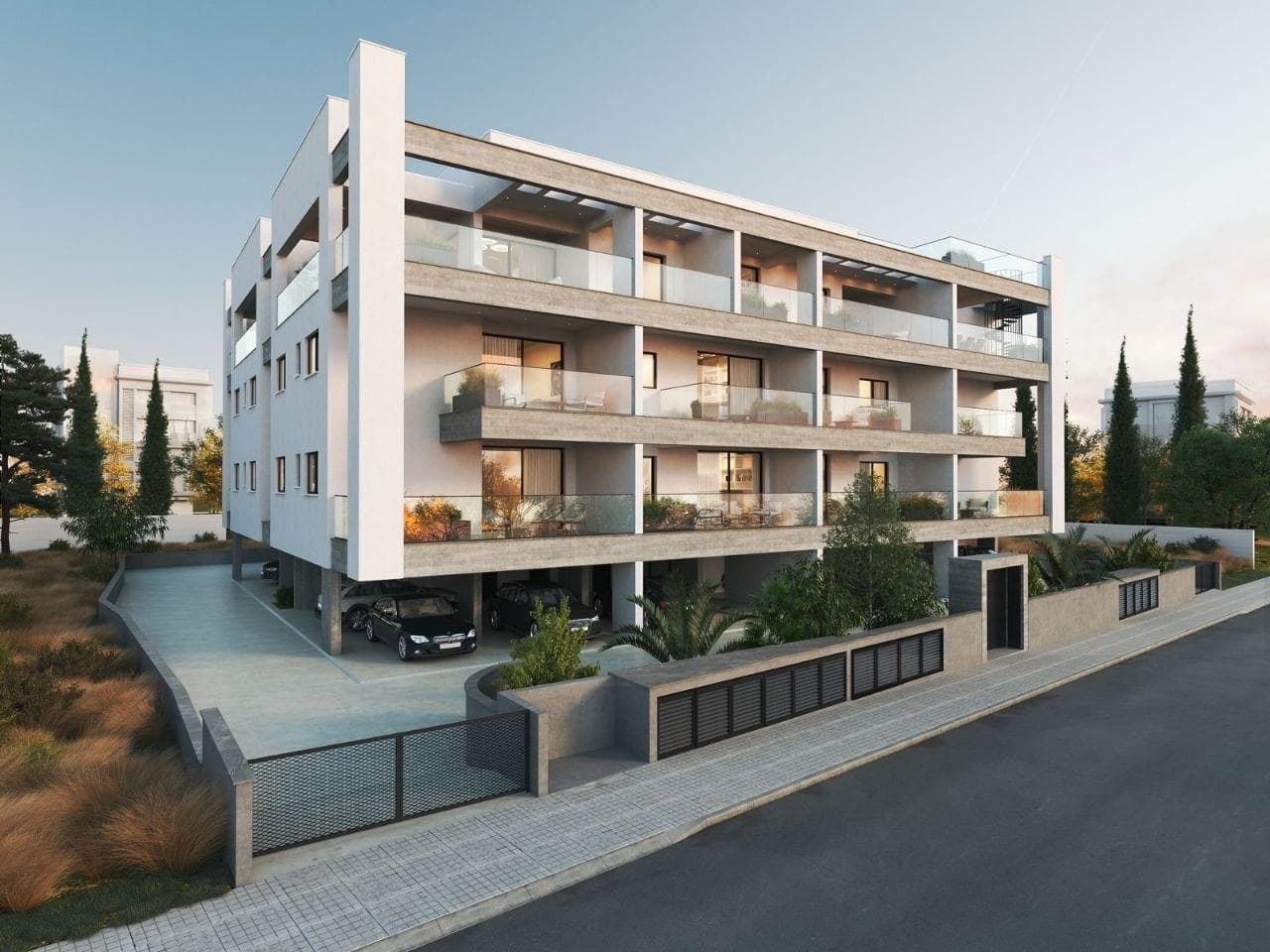 2-bedrooms apartments in Limassol, Cyprus.