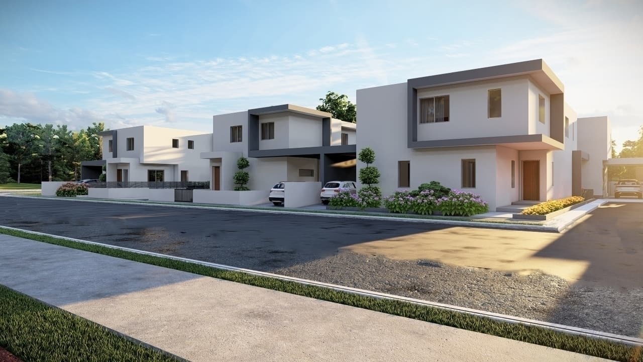 3-bedrooms house in Larnaca, Cyprus.