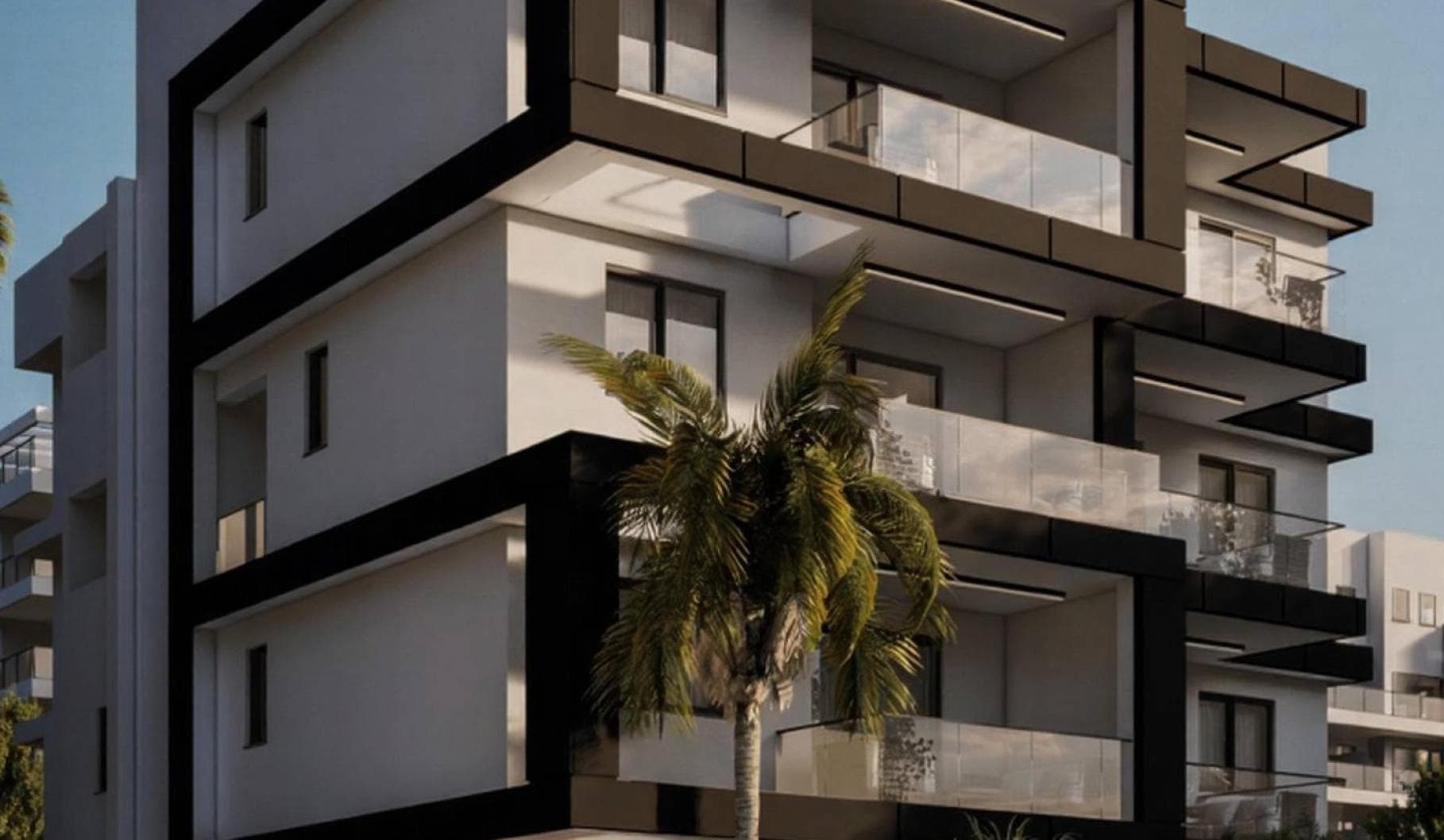3-bedrooms apartments in Nicosia, Cyprus.