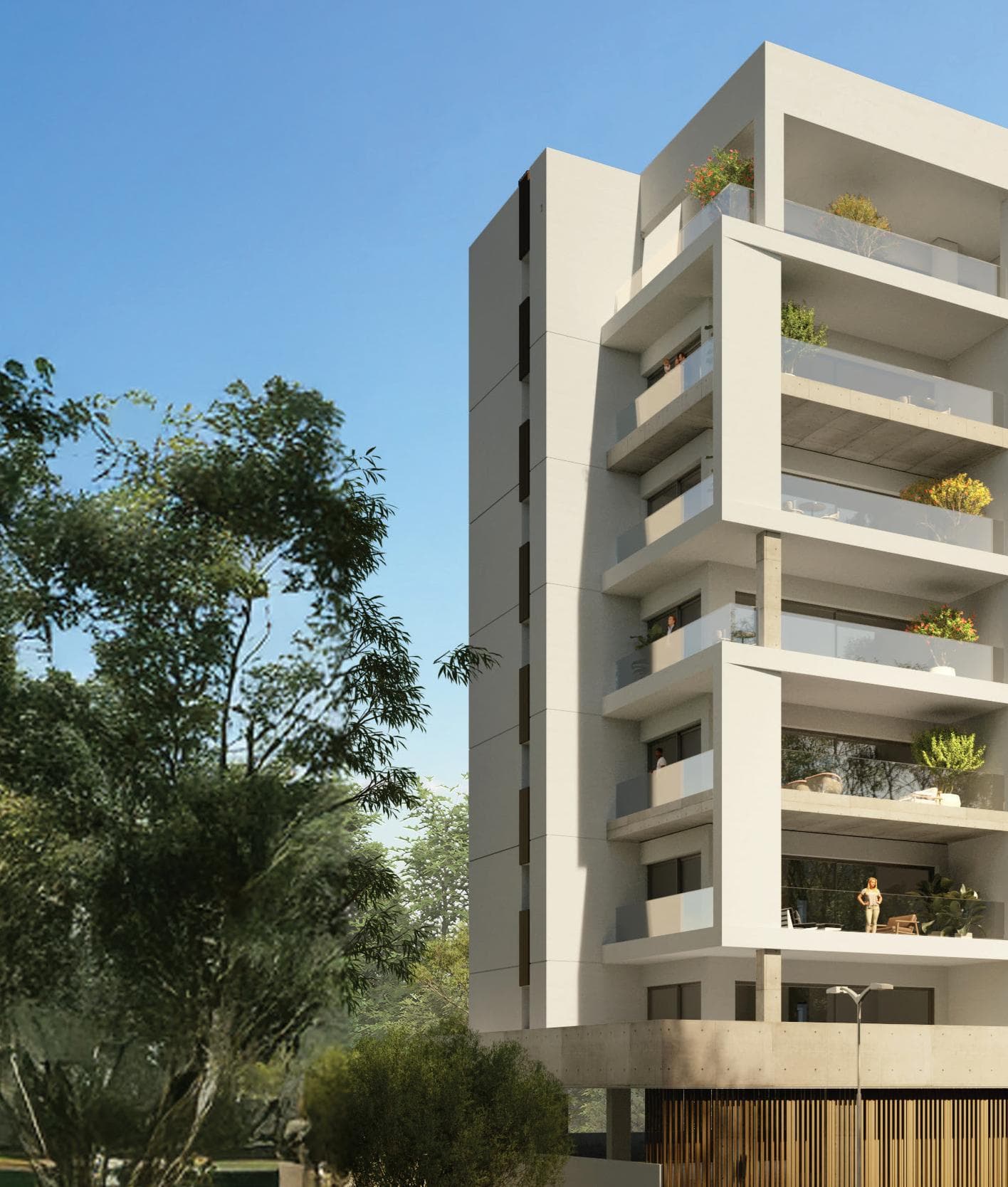3-bedrooms apartments in Nicosia, Cyprus.