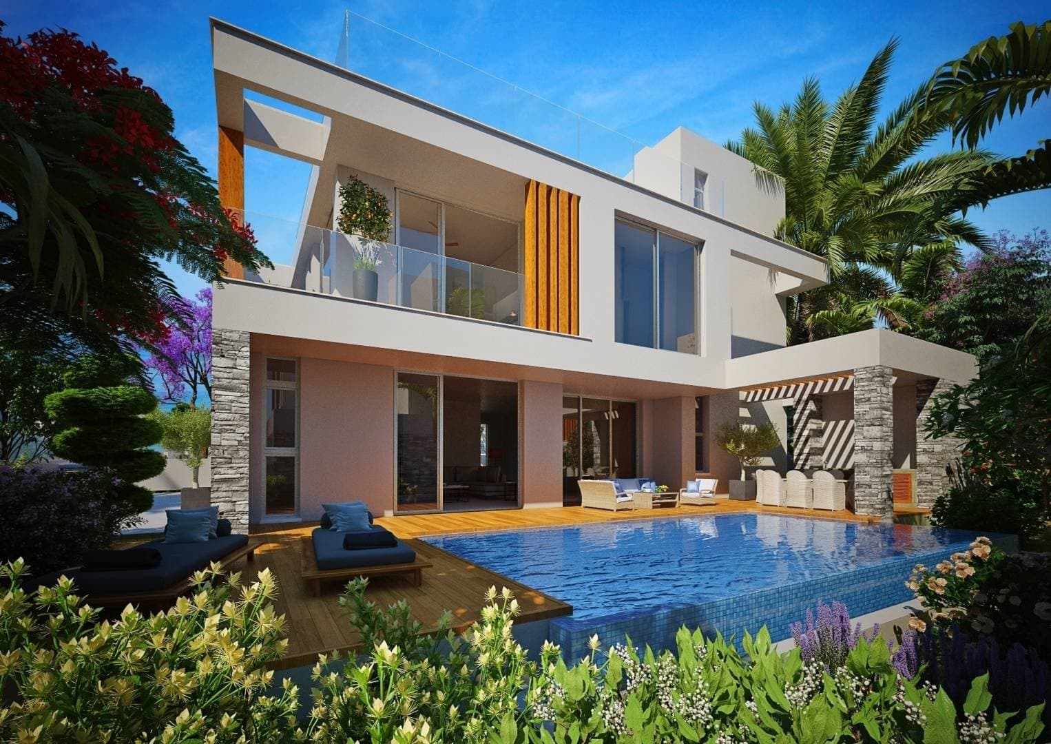 5-bedrooms house in Paphos, Cyprus.