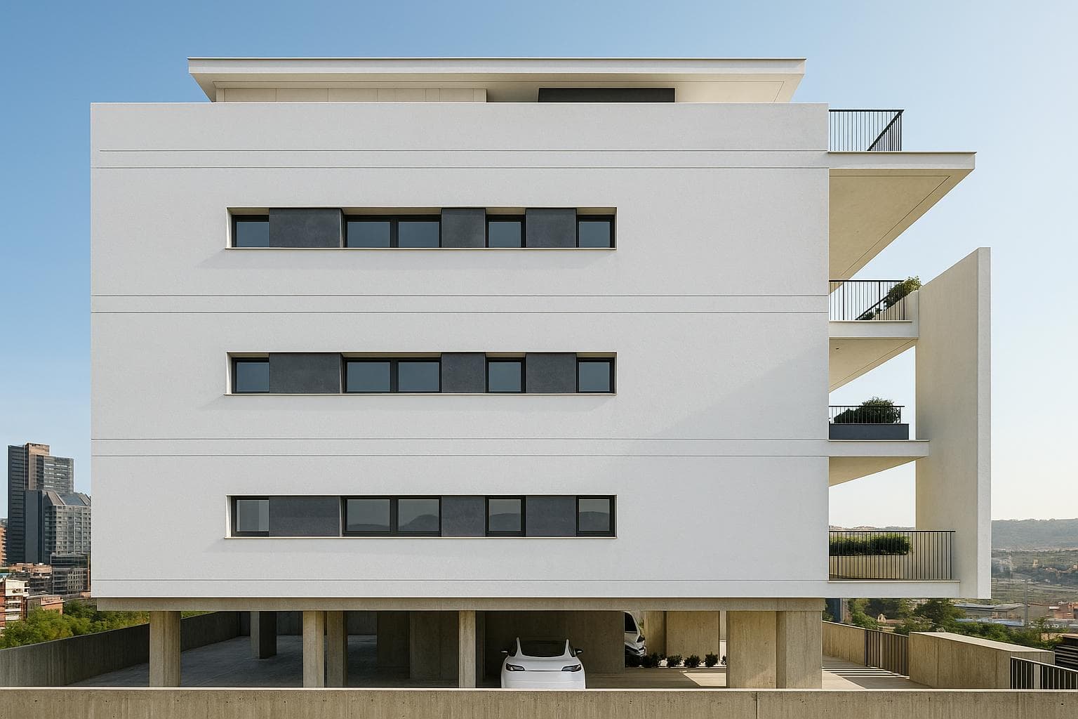 2-bedrooms apartments in Limassol, Cyprus.