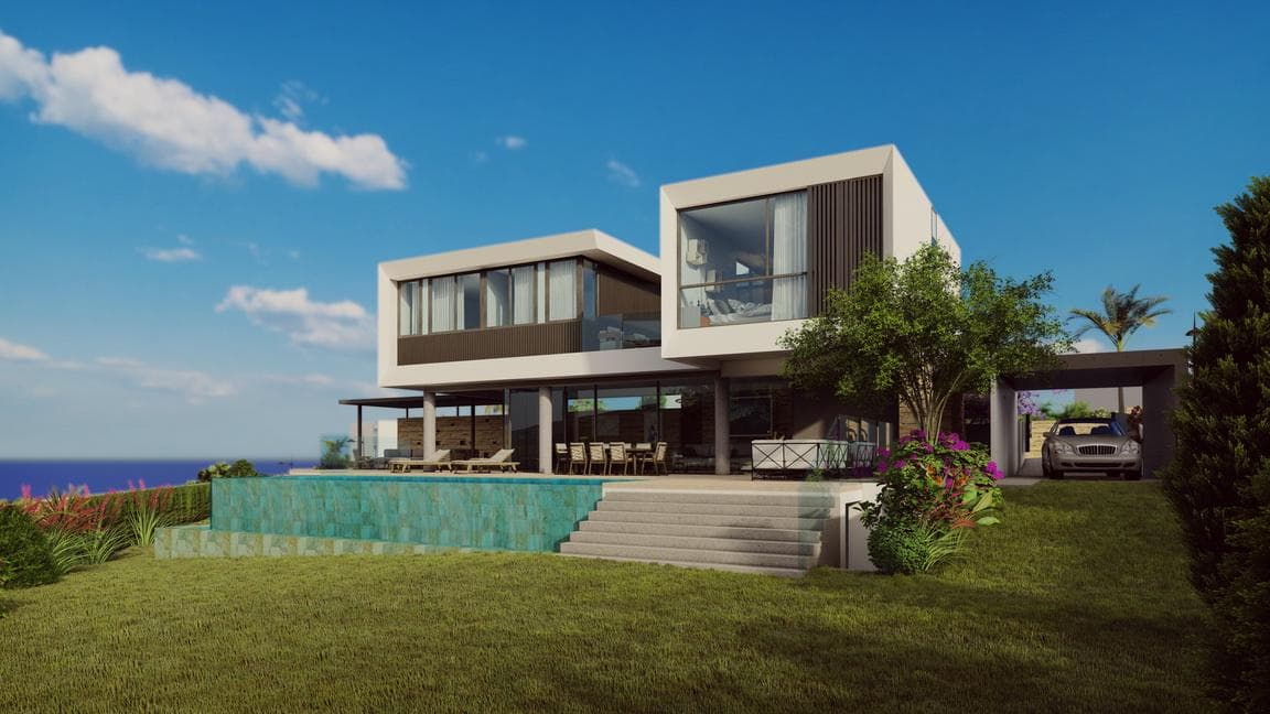 3-bedrooms house in Paphos, Cyprus.
