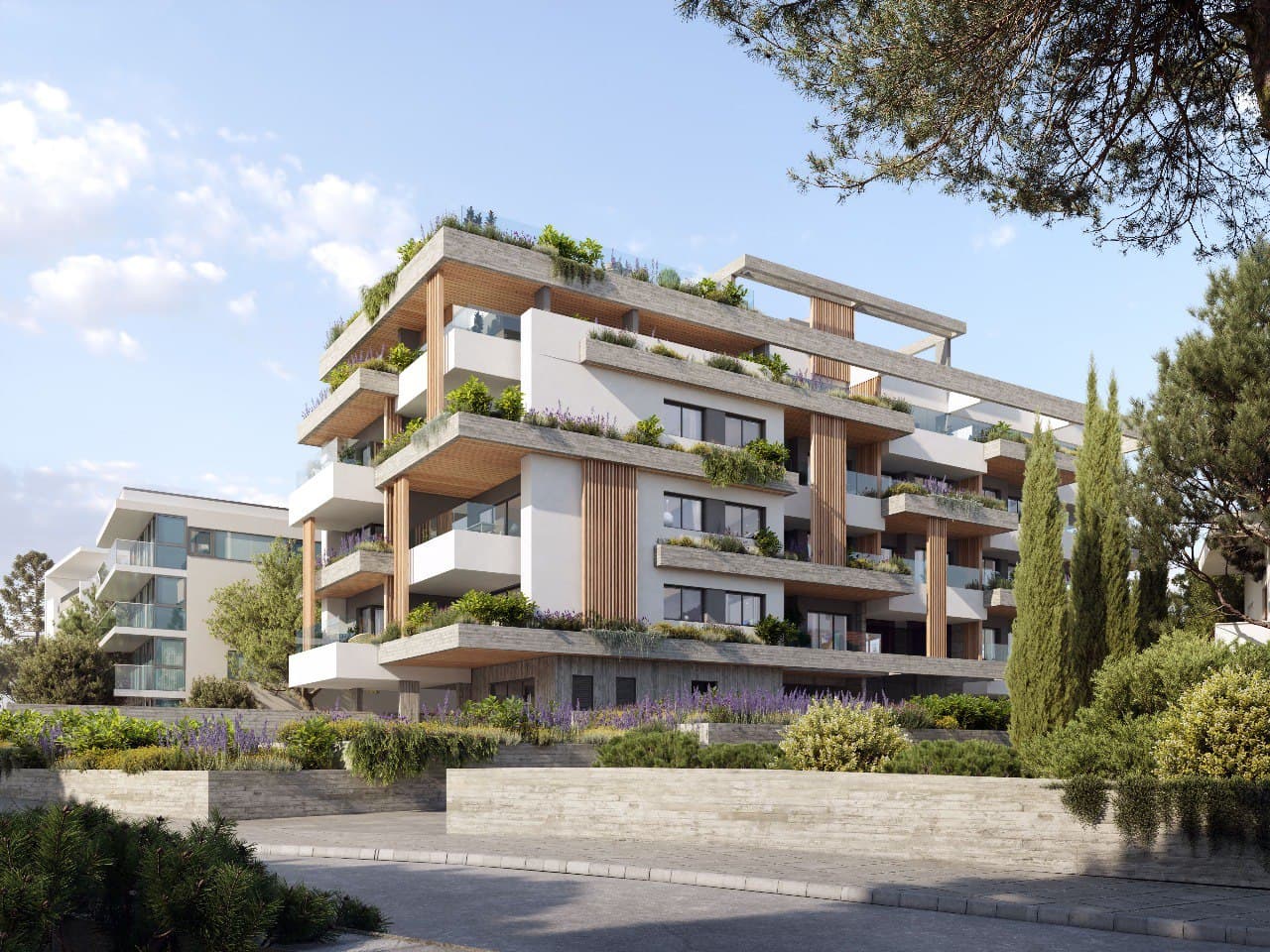 3-bedrooms apartments in Limassol, Cyprus.
