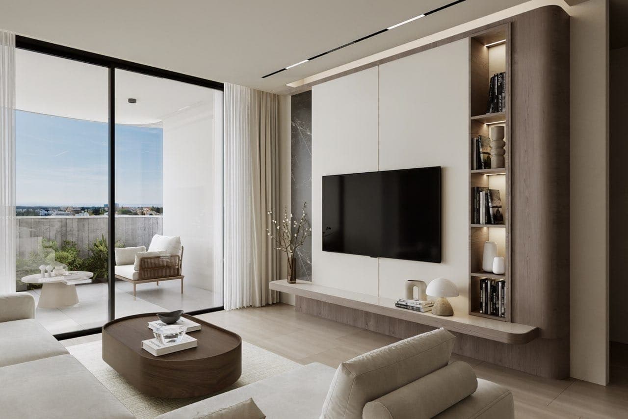 2-bedrooms apartments in Paphos, Cyprus.