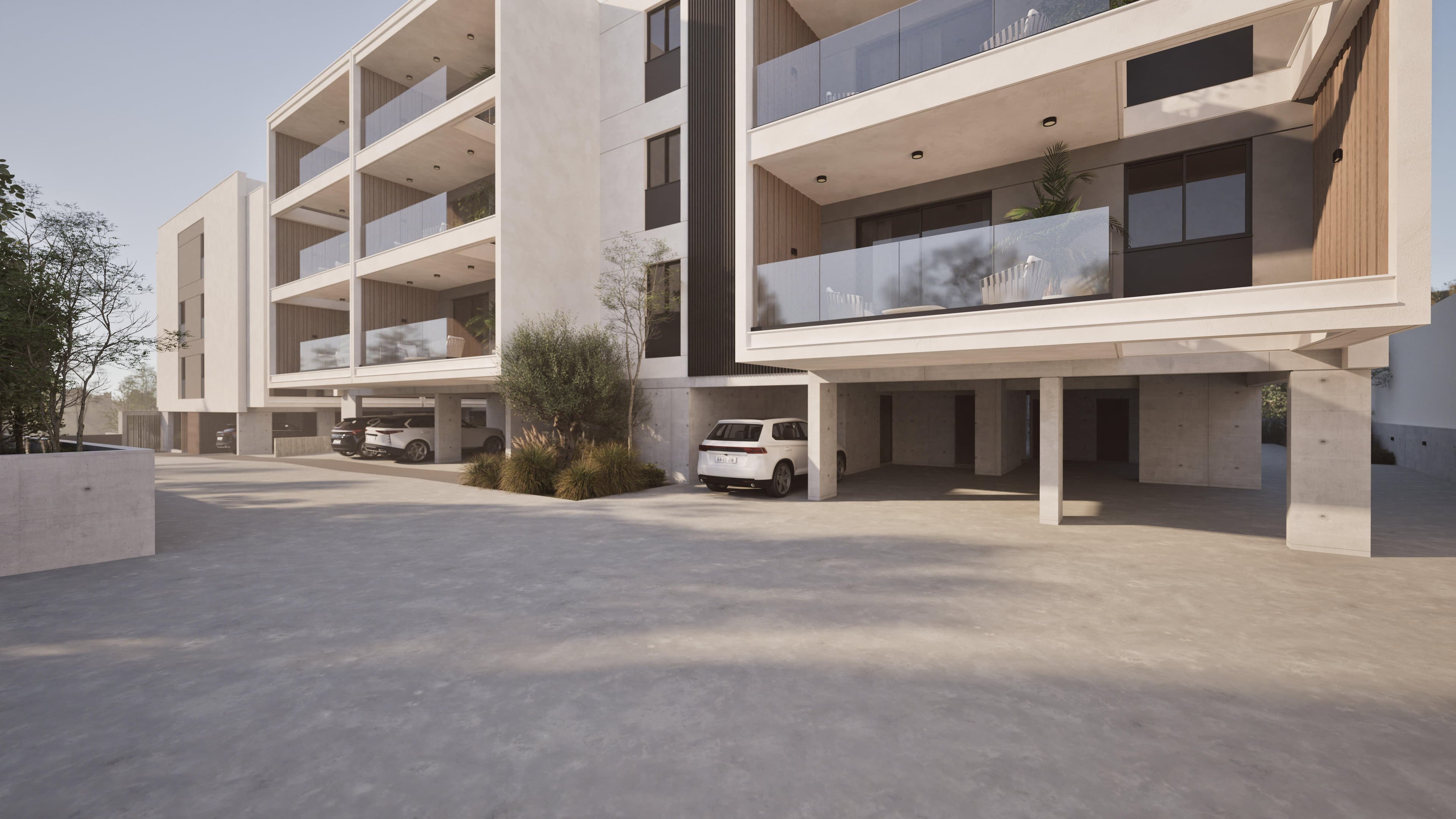 3-bedrooms apartments in Limassol, Cyprus.