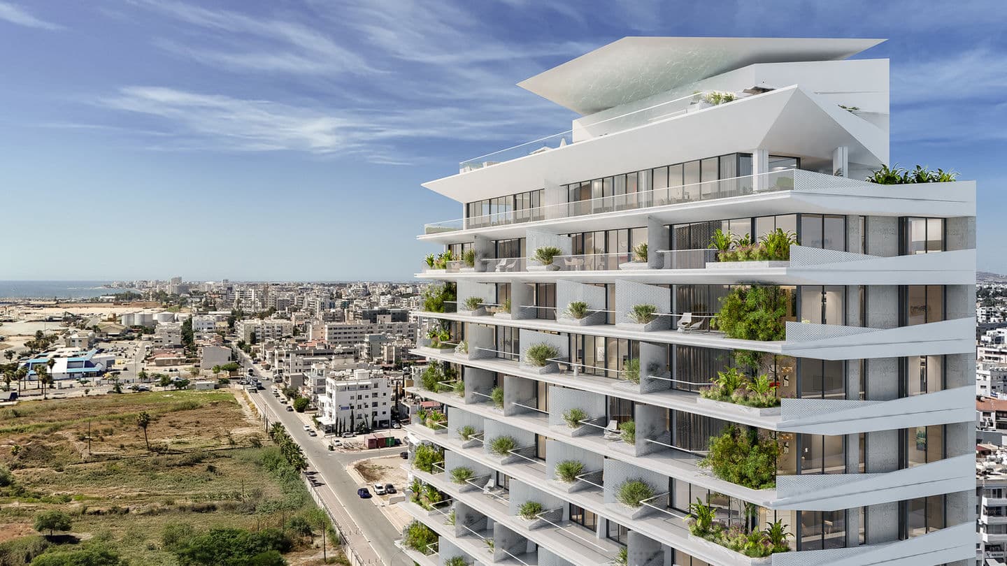 3-bedrooms apartments in Larnaca, Cyprus.