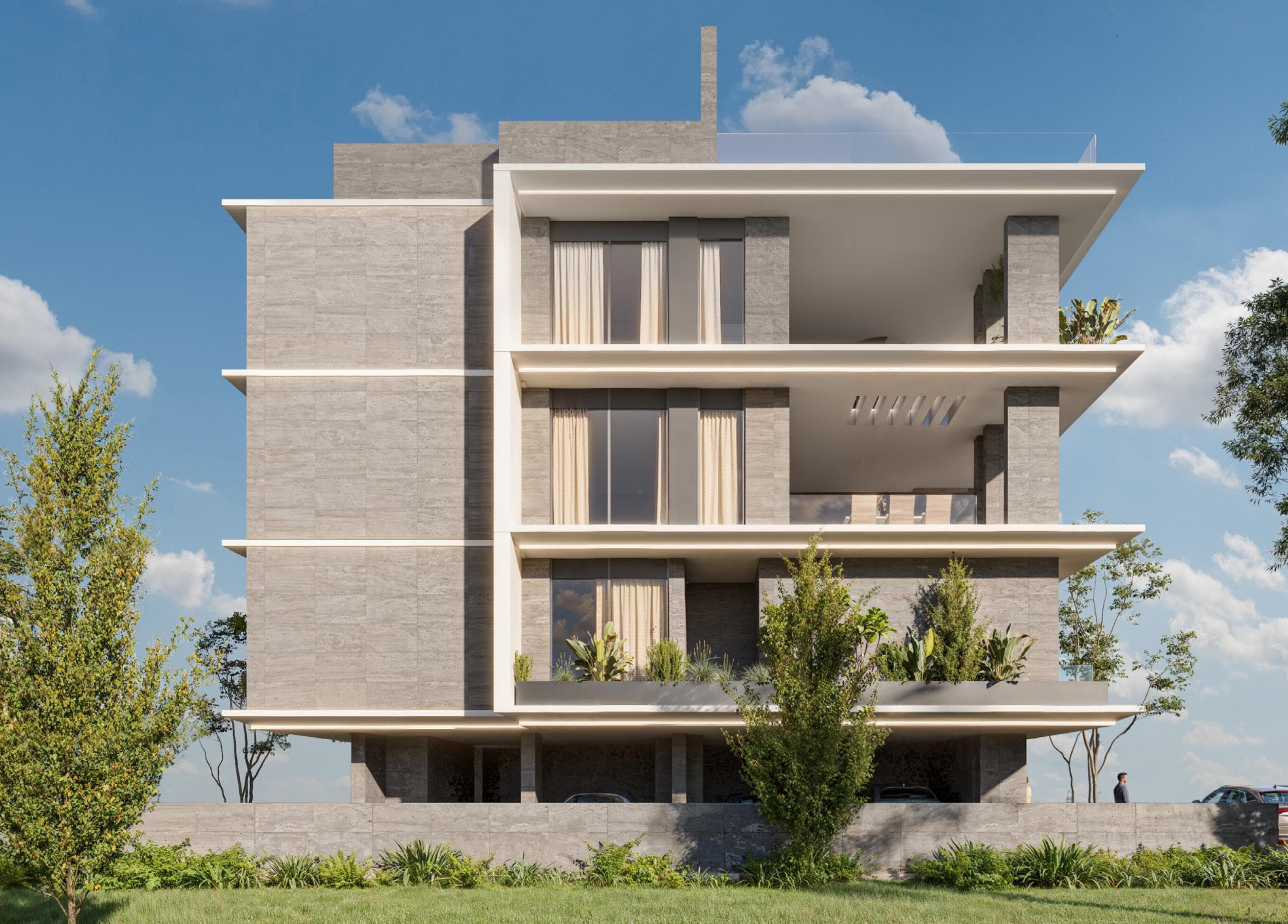 2-bedrooms apartments in Larnaca, Cyprus.