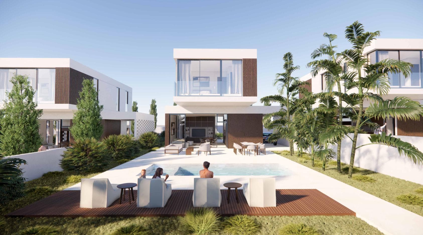 3-bedrooms house in Paphos, Cyprus.