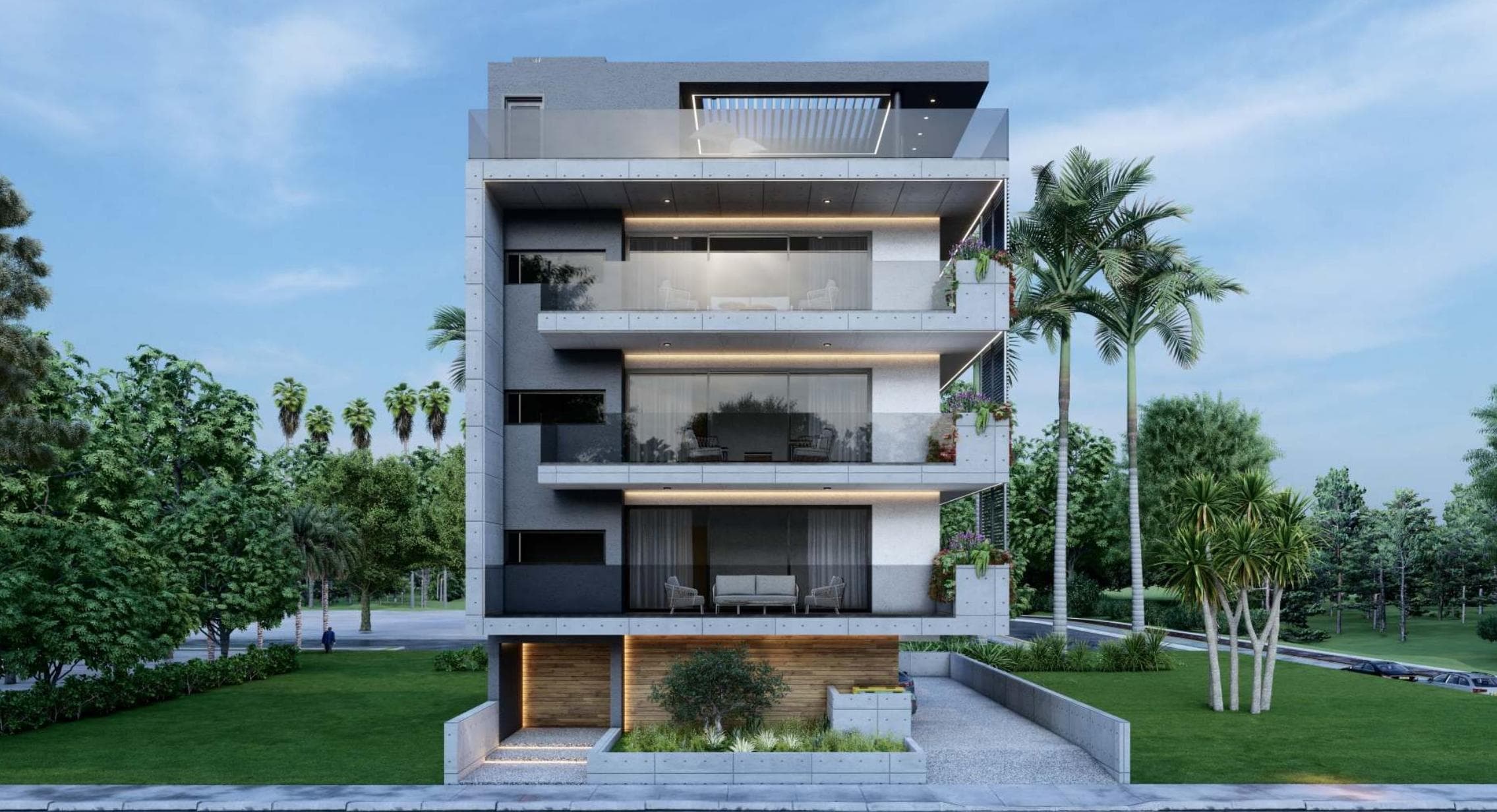 2-bedrooms apartments in Larnaca, Cyprus.