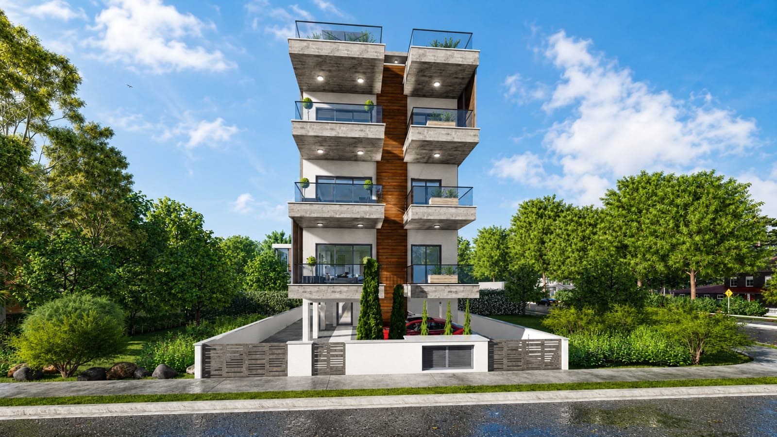 2-bedrooms apartments in Paphos, Cyprus.