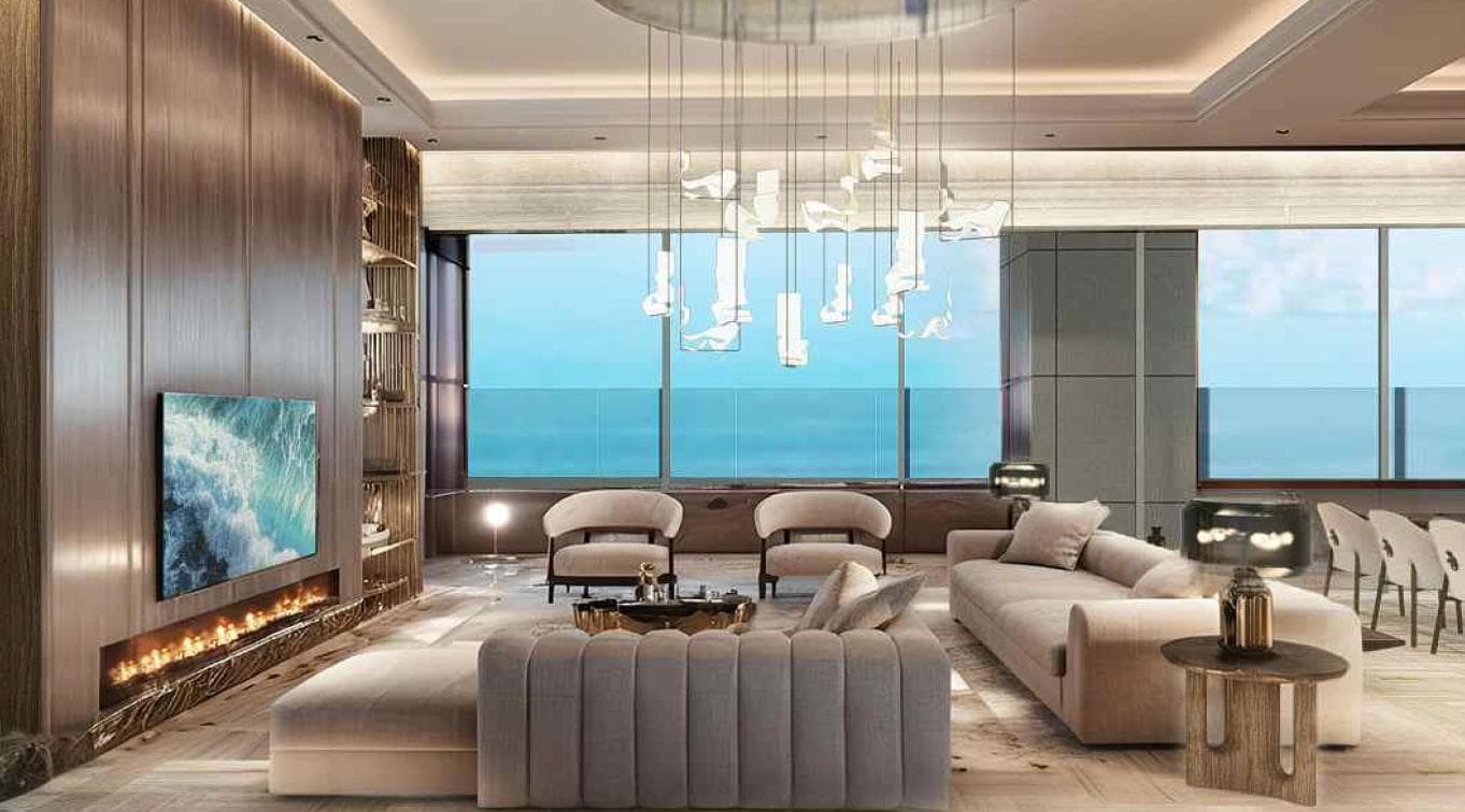 2-bedrooms apartments in Limassol, Cyprus.