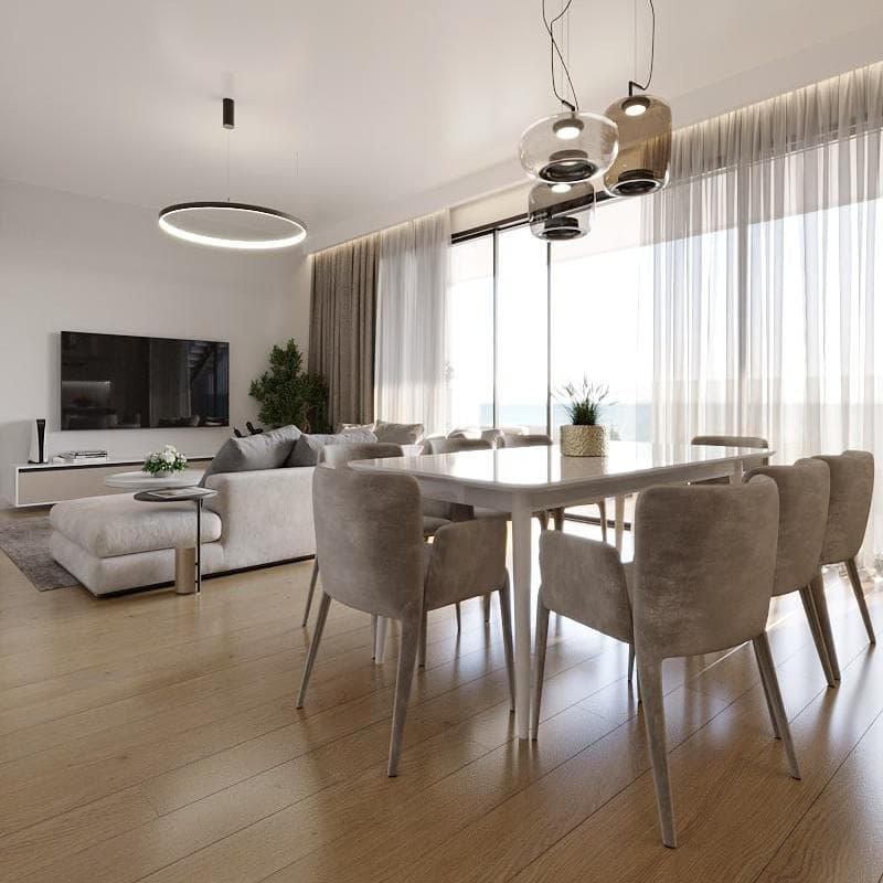 3-bedrooms apartments in Limassol, Cyprus.