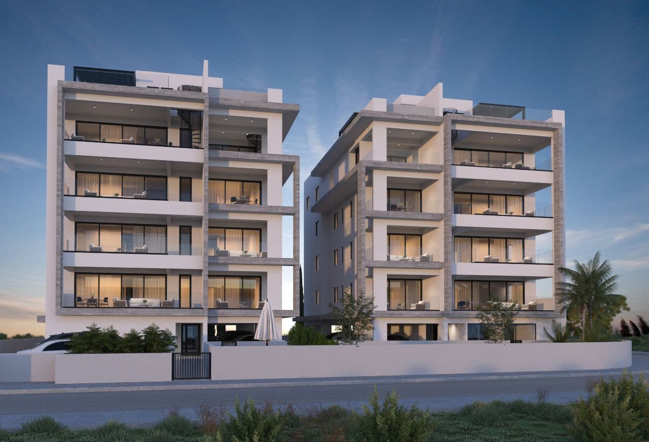 2-bedrooms apartments in Larnaca, Cyprus.
