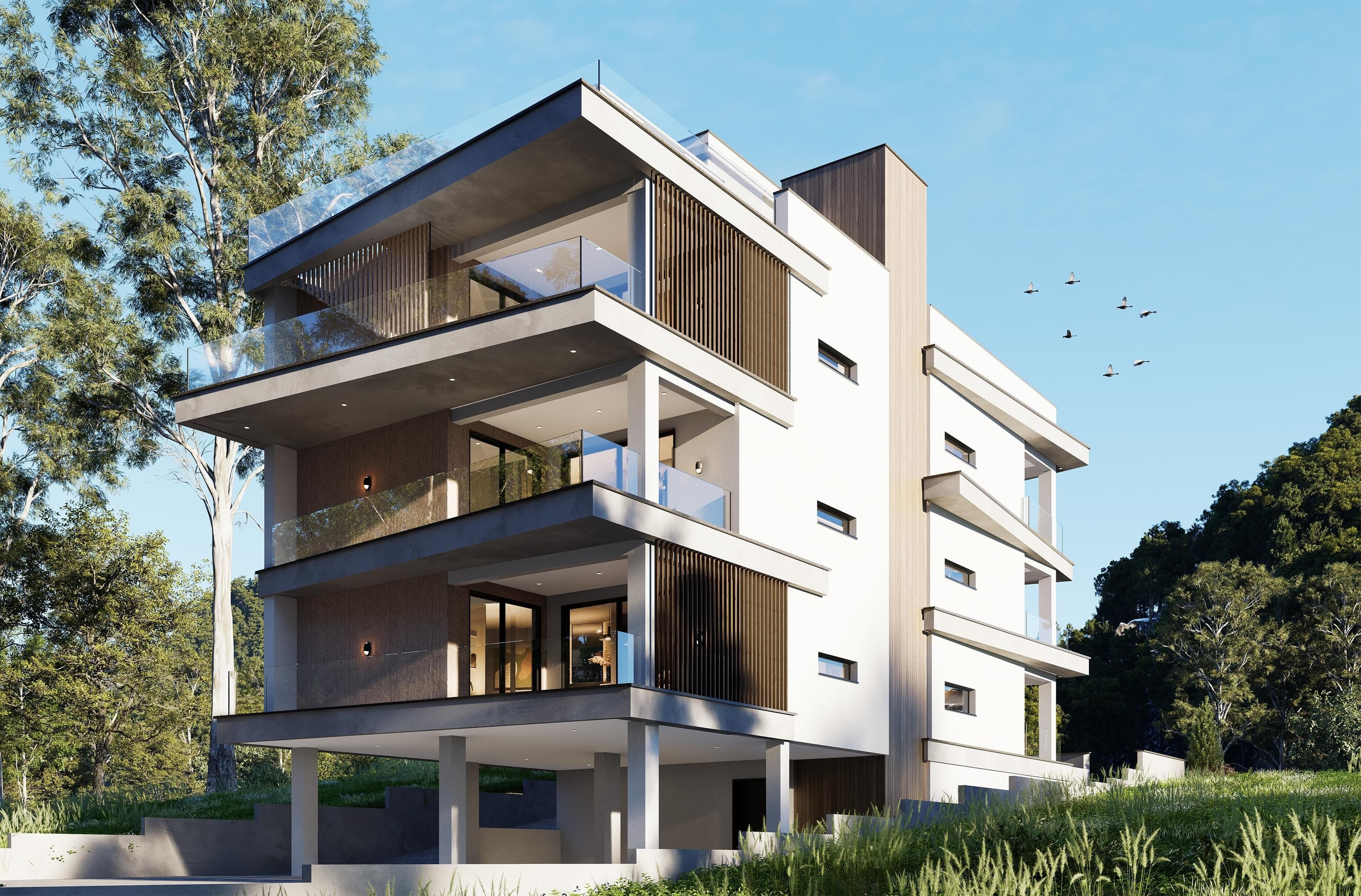 2-bedrooms apartments in Limassol, Cyprus.