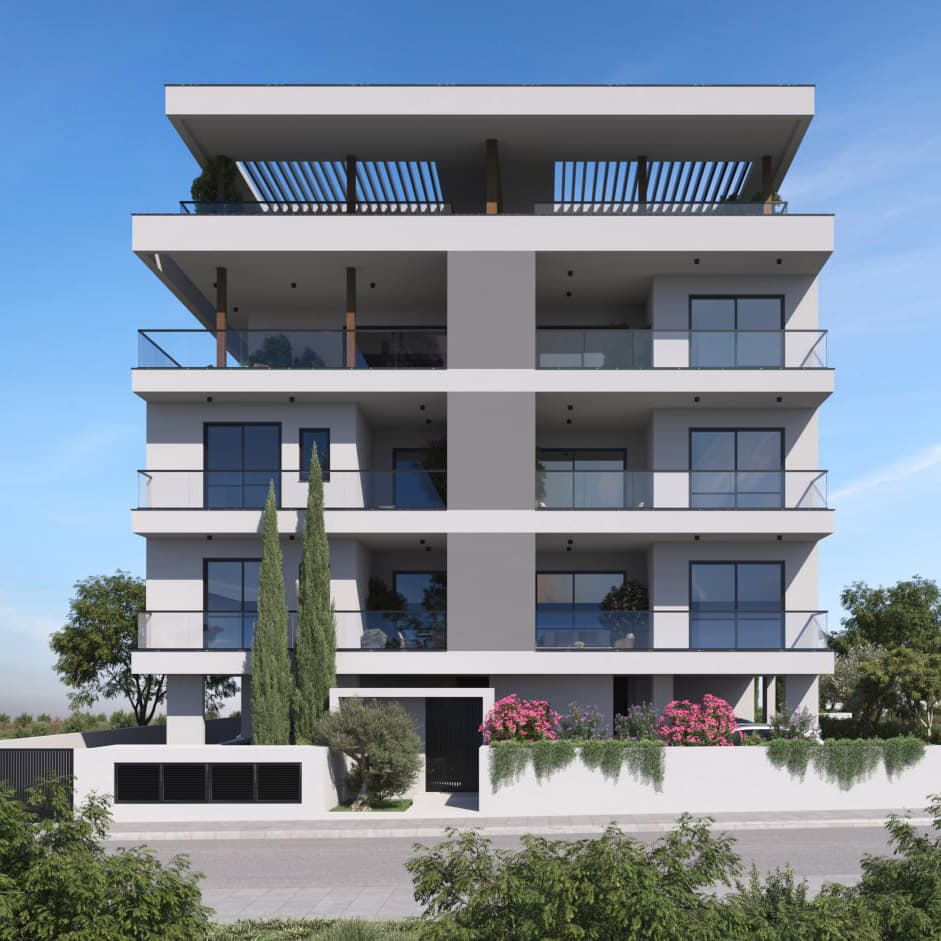 2-bedrooms apartments in Limassol, Cyprus.