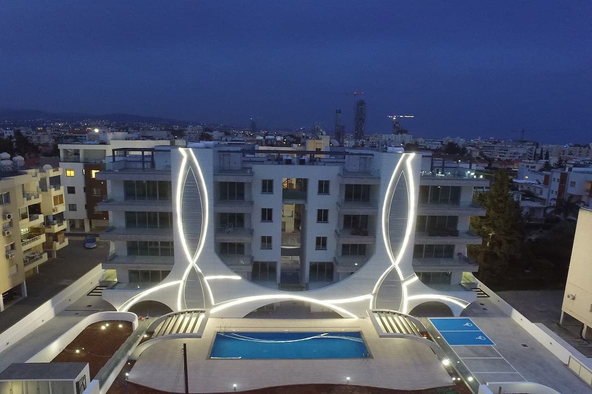 2-bedrooms apartments in Limassol, Cyprus.