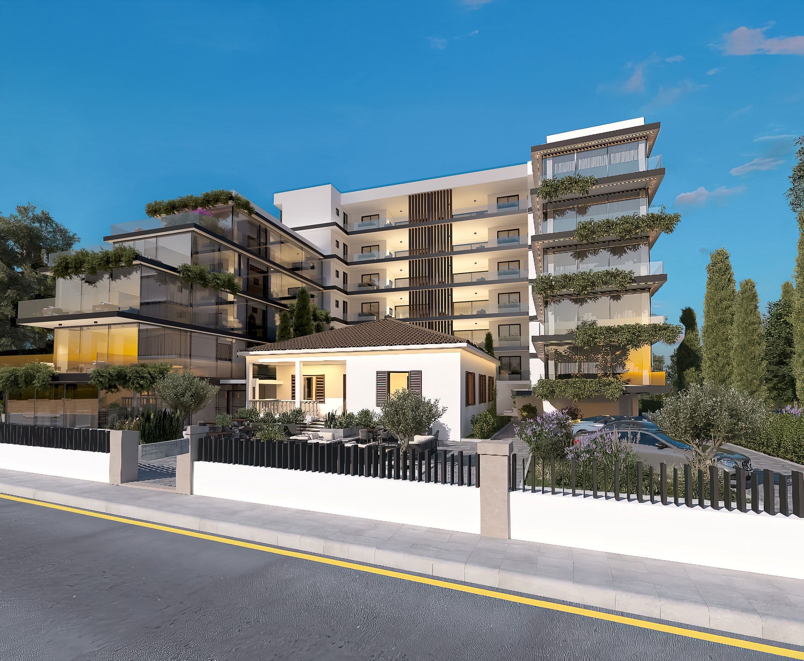 3-bedrooms apartments in Paphos, Cyprus.