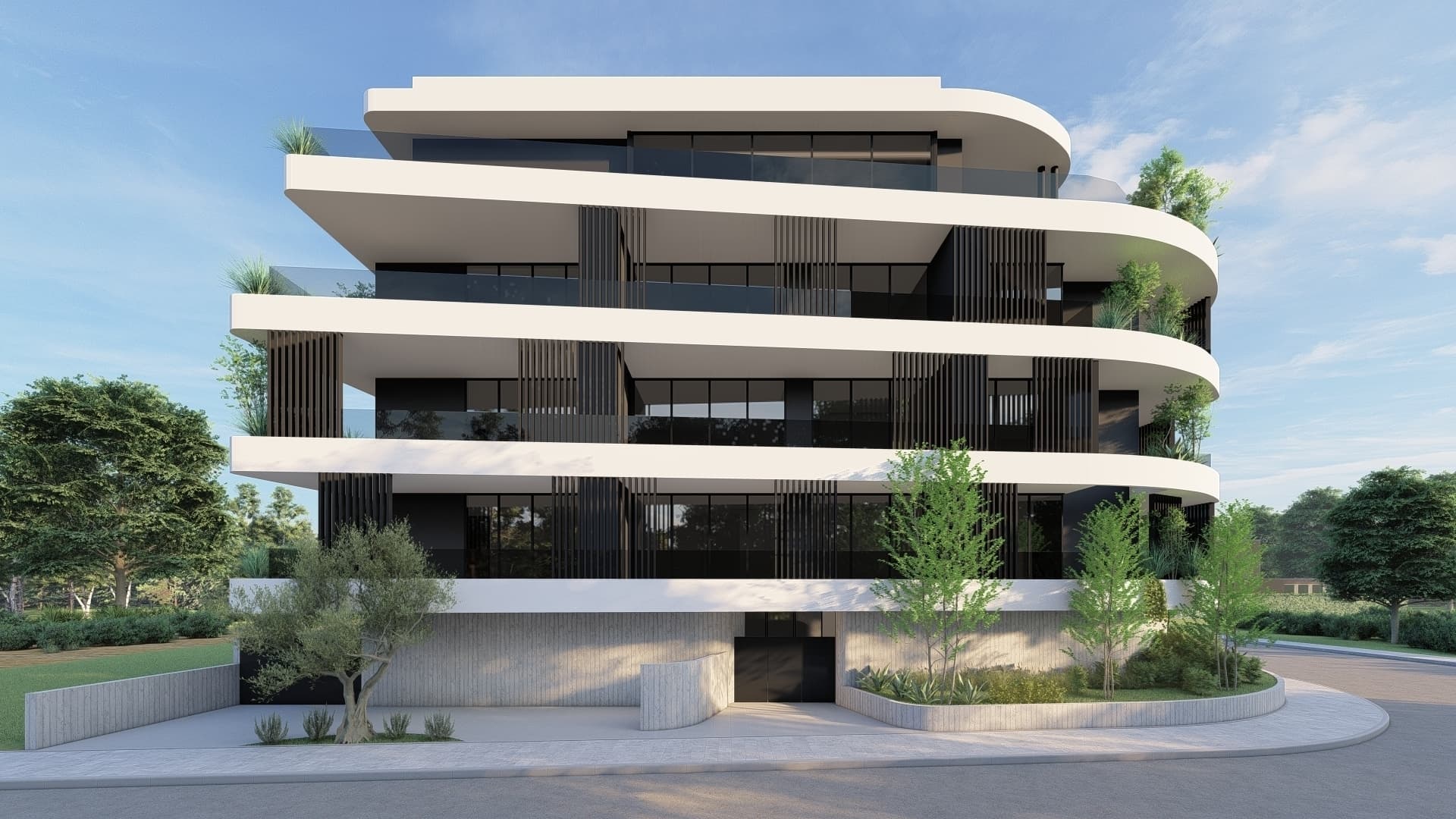 2-bedrooms apartments in Limassol, Cyprus.