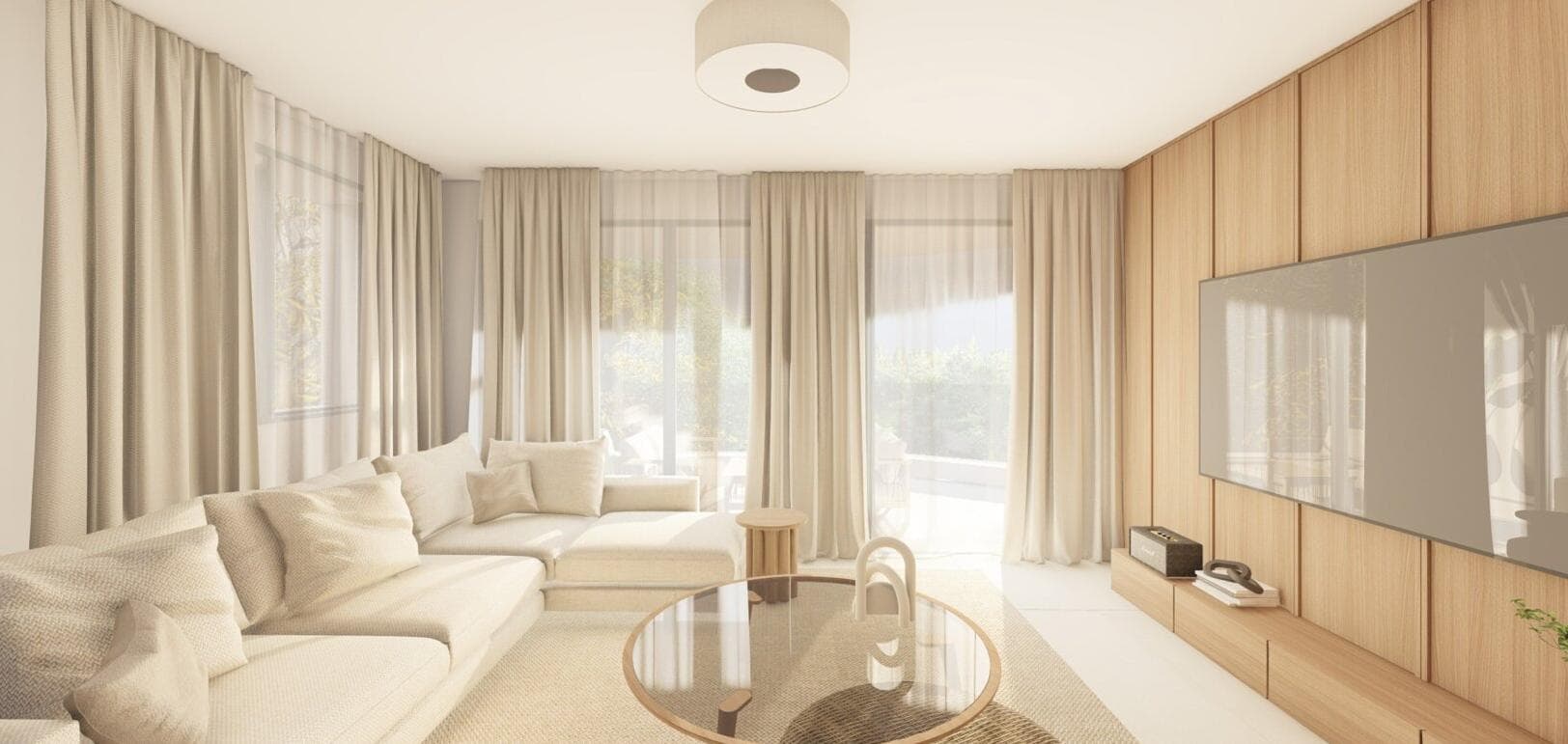 3-bedrooms apartments in Nicosia, Cyprus.