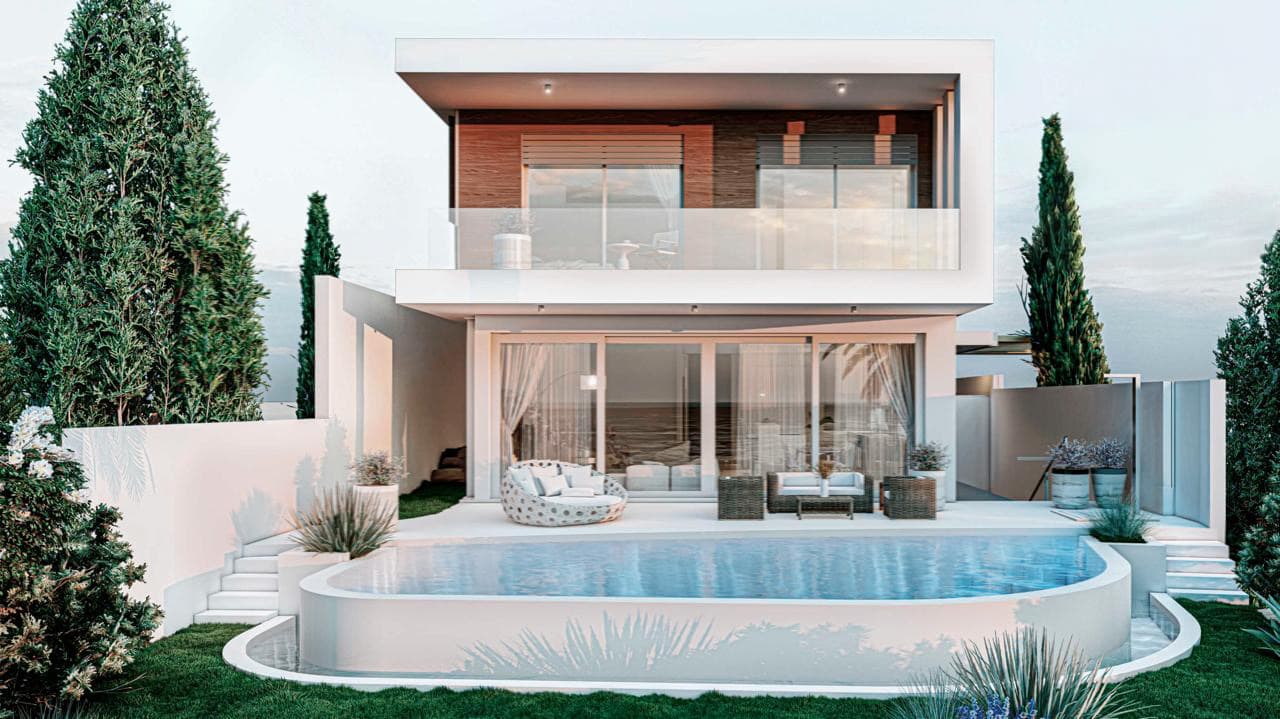 3-bedrooms house in Paphos, Cyprus.