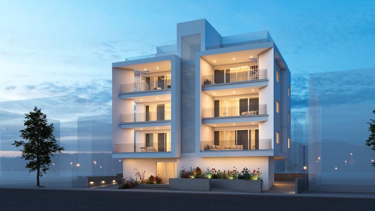 3-bedrooms apartments in Limassol, Cyprus.