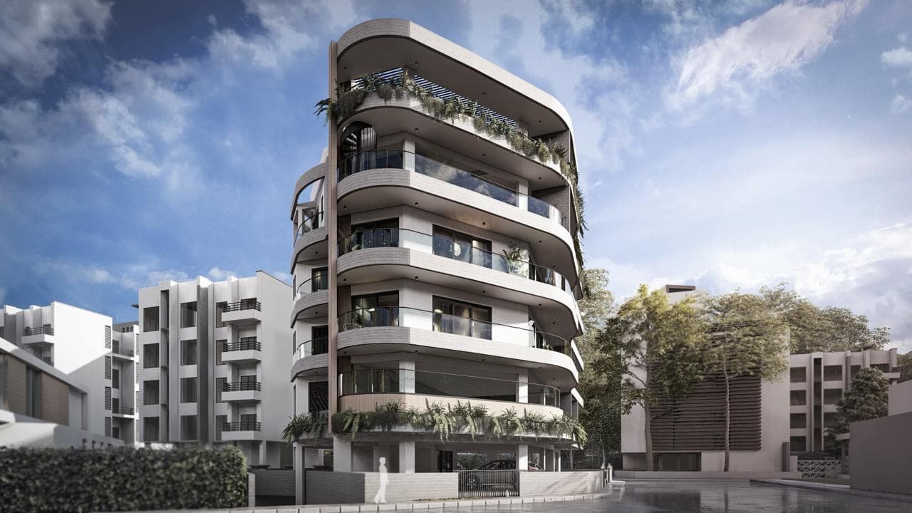 2-bedrooms apartments in Limassol, Cyprus.