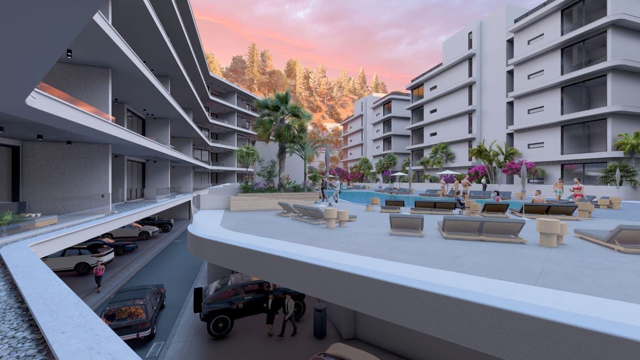 3-bedrooms apartments in Limassol, Cyprus.