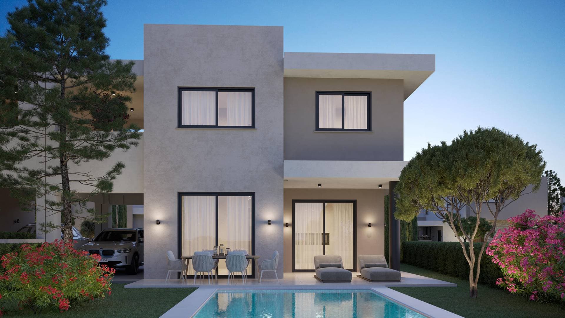 3-bedrooms house in Limassol, Cyprus.