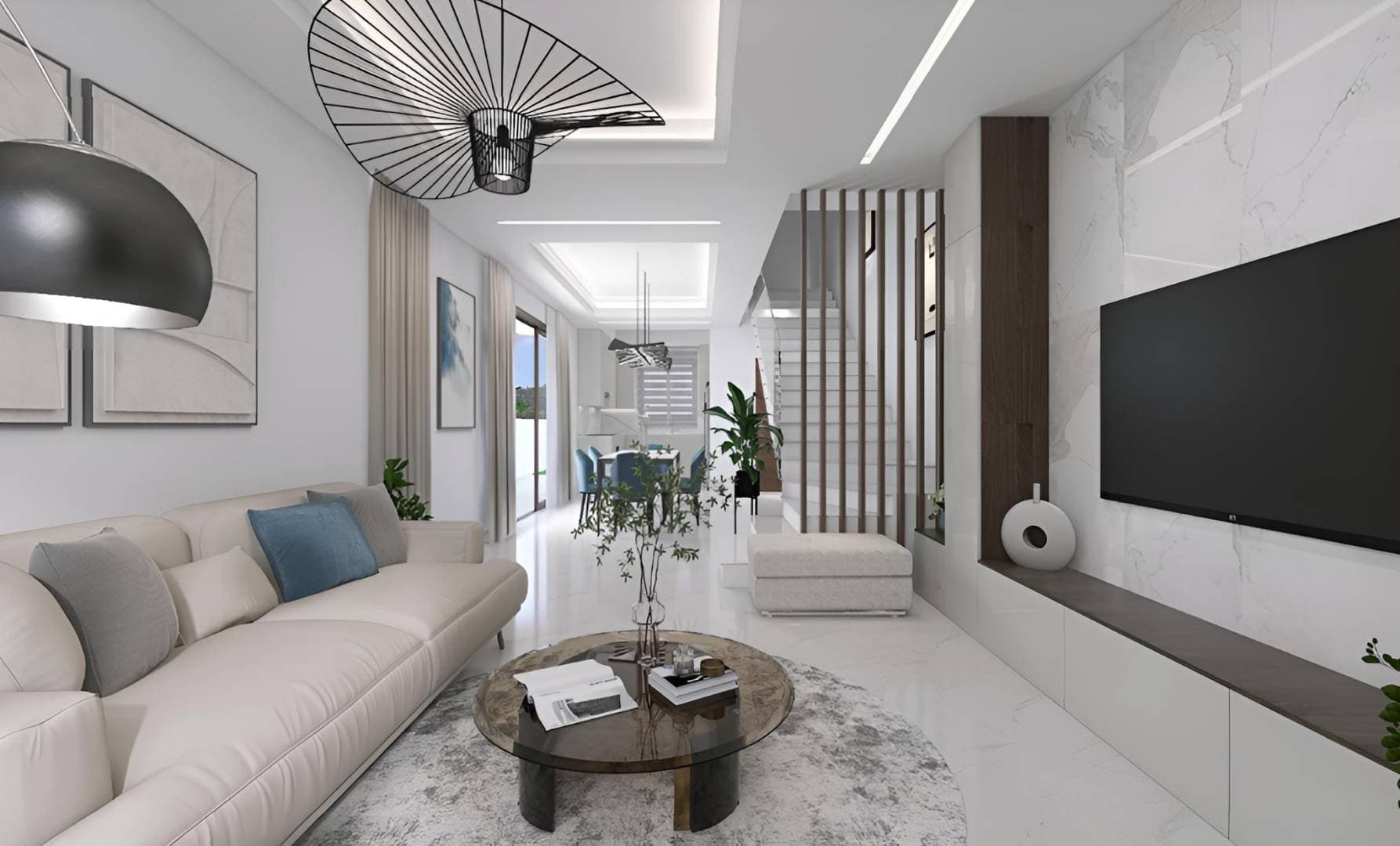 3-bedrooms house in Larnaca, Cyprus.