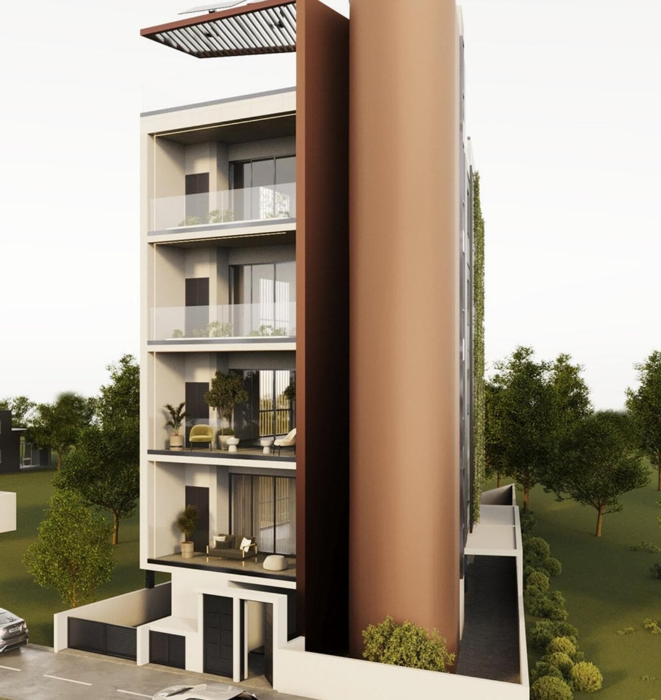 3-bedrooms apartments in Limassol, Cyprus.