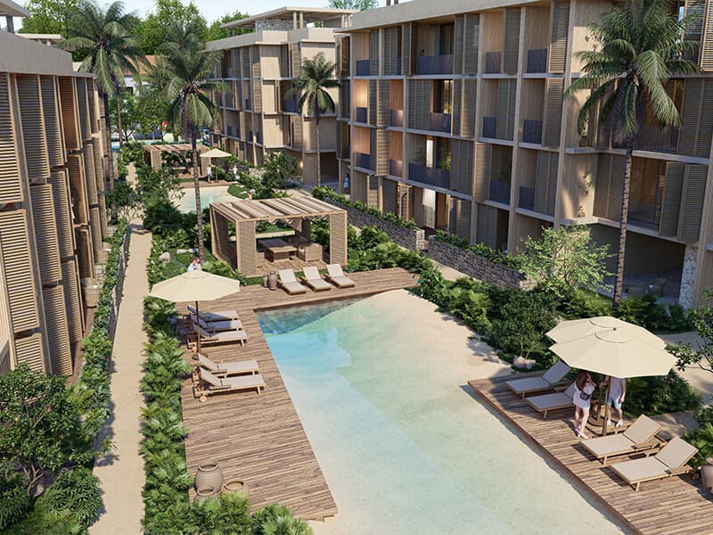 2-bedrooms apartments in Larnaca, Cyprus.