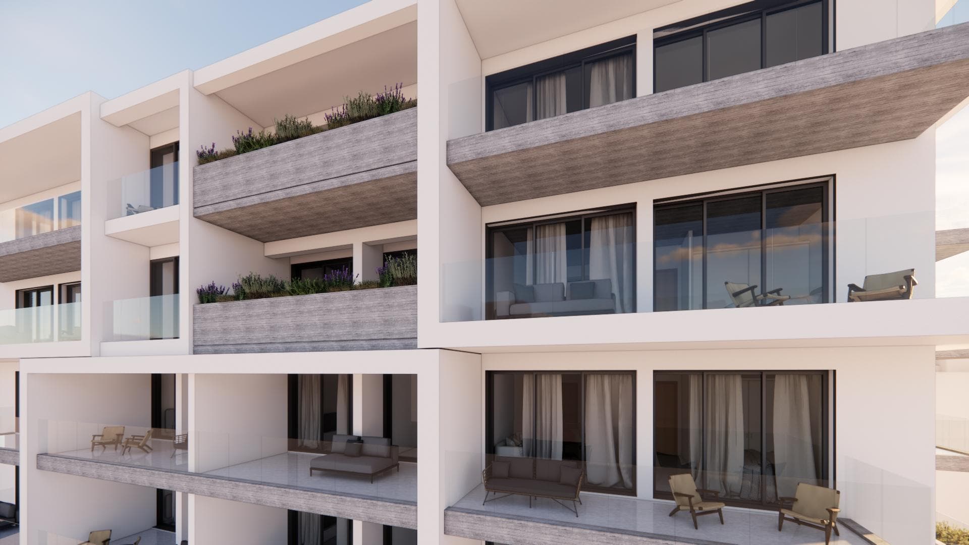 2-bedrooms apartments in Paphos, Cyprus.