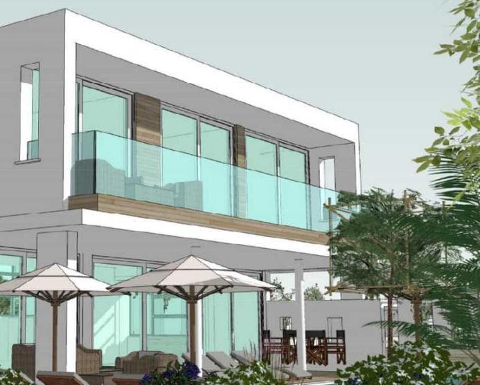 4-bedrooms house in Paphos, Cyprus.