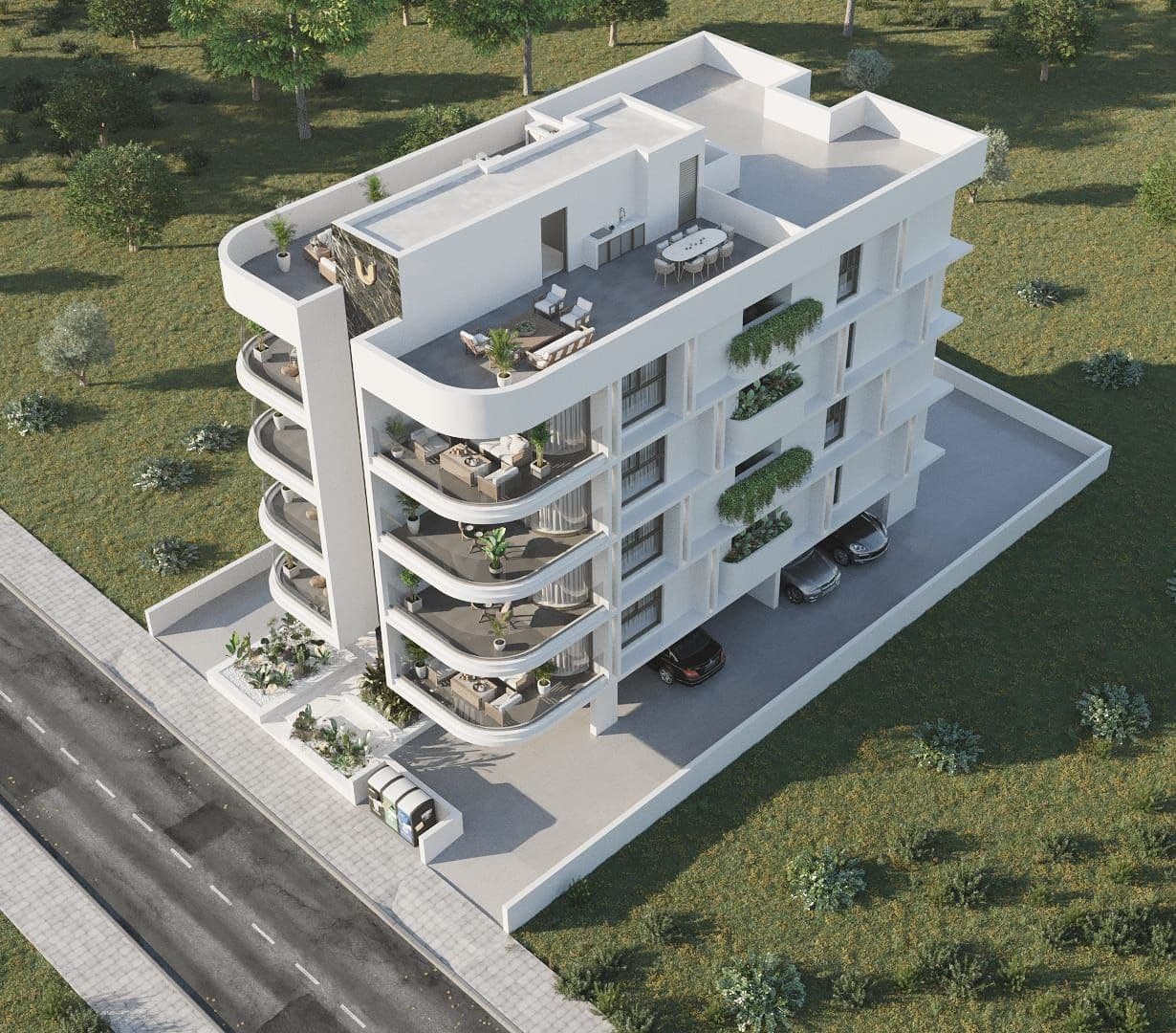 2-bedrooms apartments in Larnaca, Cyprus.