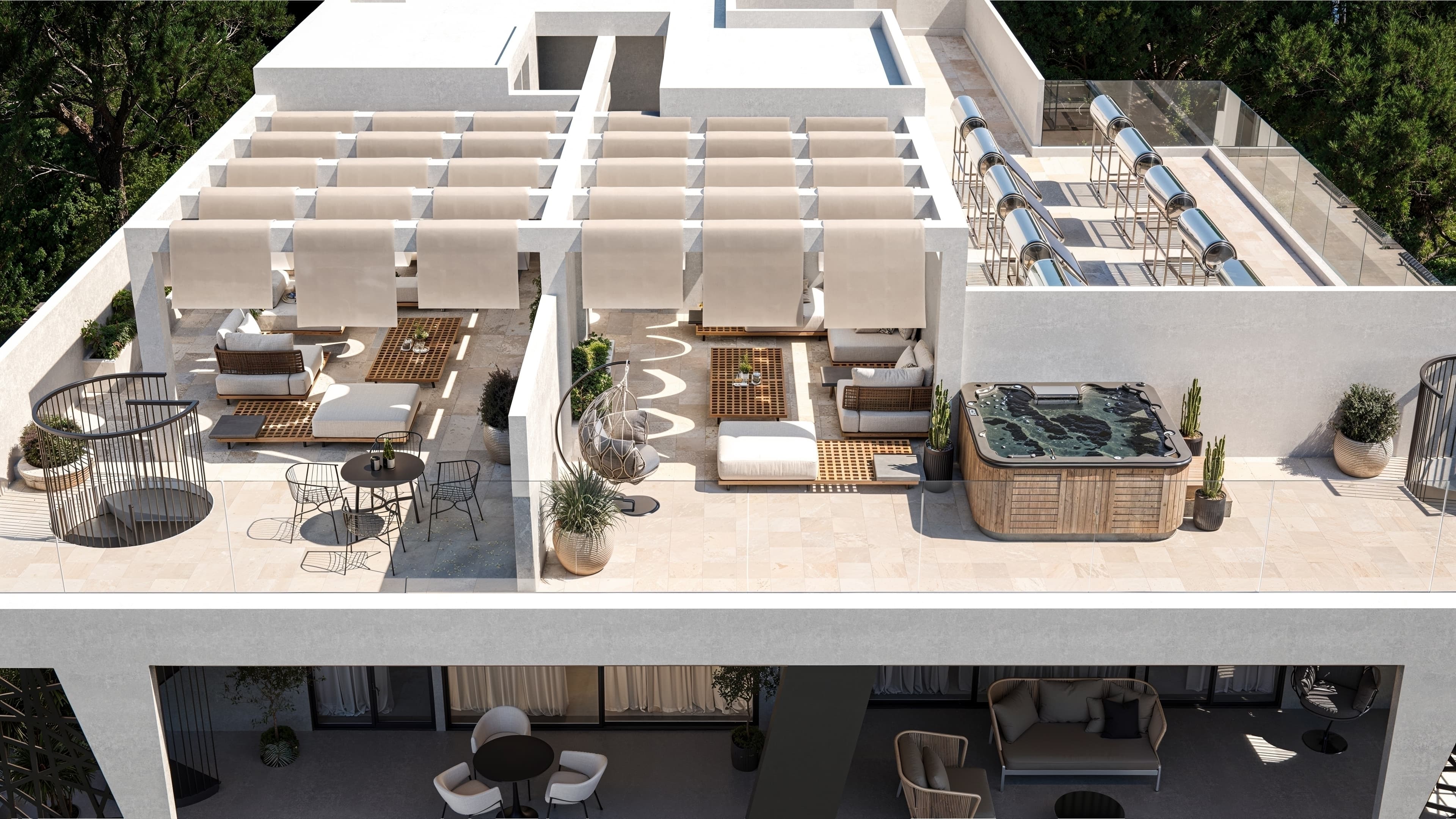 2-bedrooms apartments in Larnaca, Cyprus.