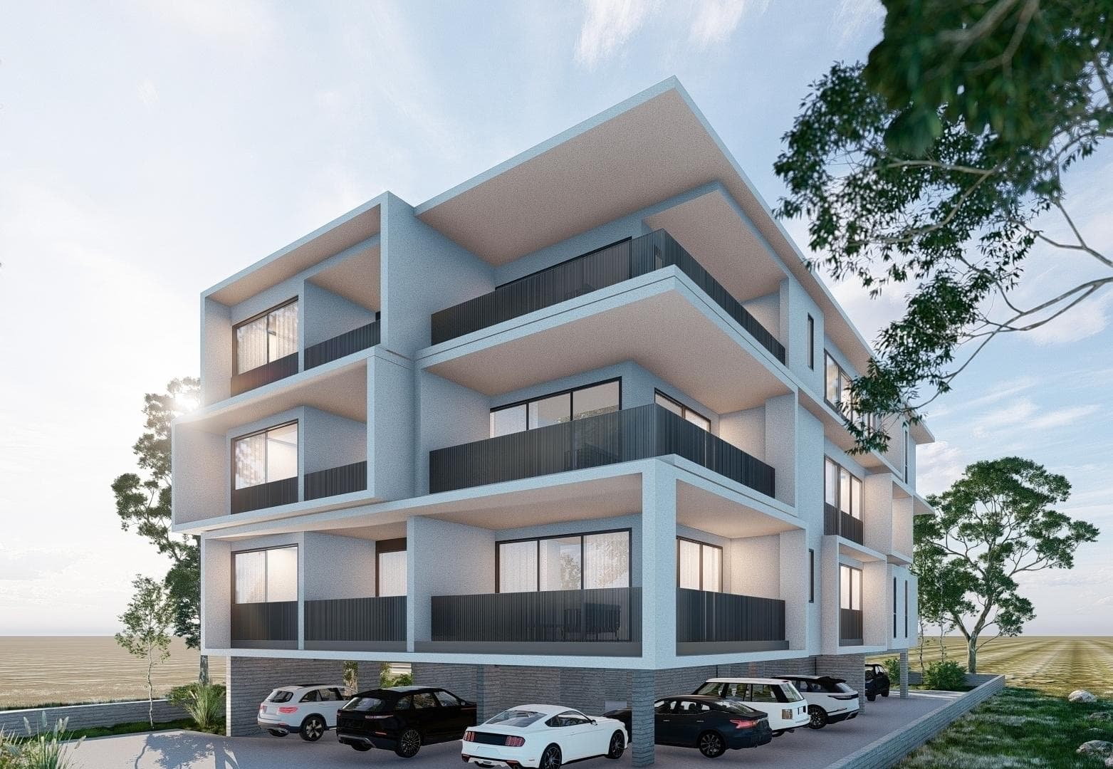 2-bedrooms apartments in Paphos, Cyprus.