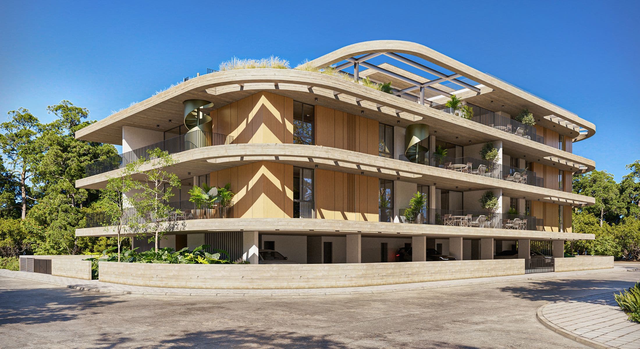 3-bedrooms apartments in Nicosia, Cyprus.