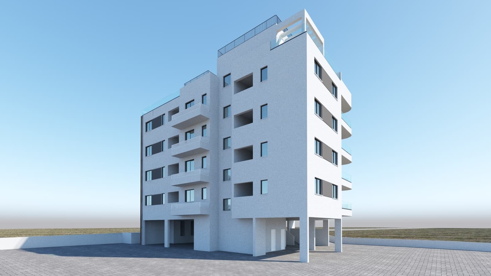 2-bedrooms apartments in Larnaca, Cyprus.