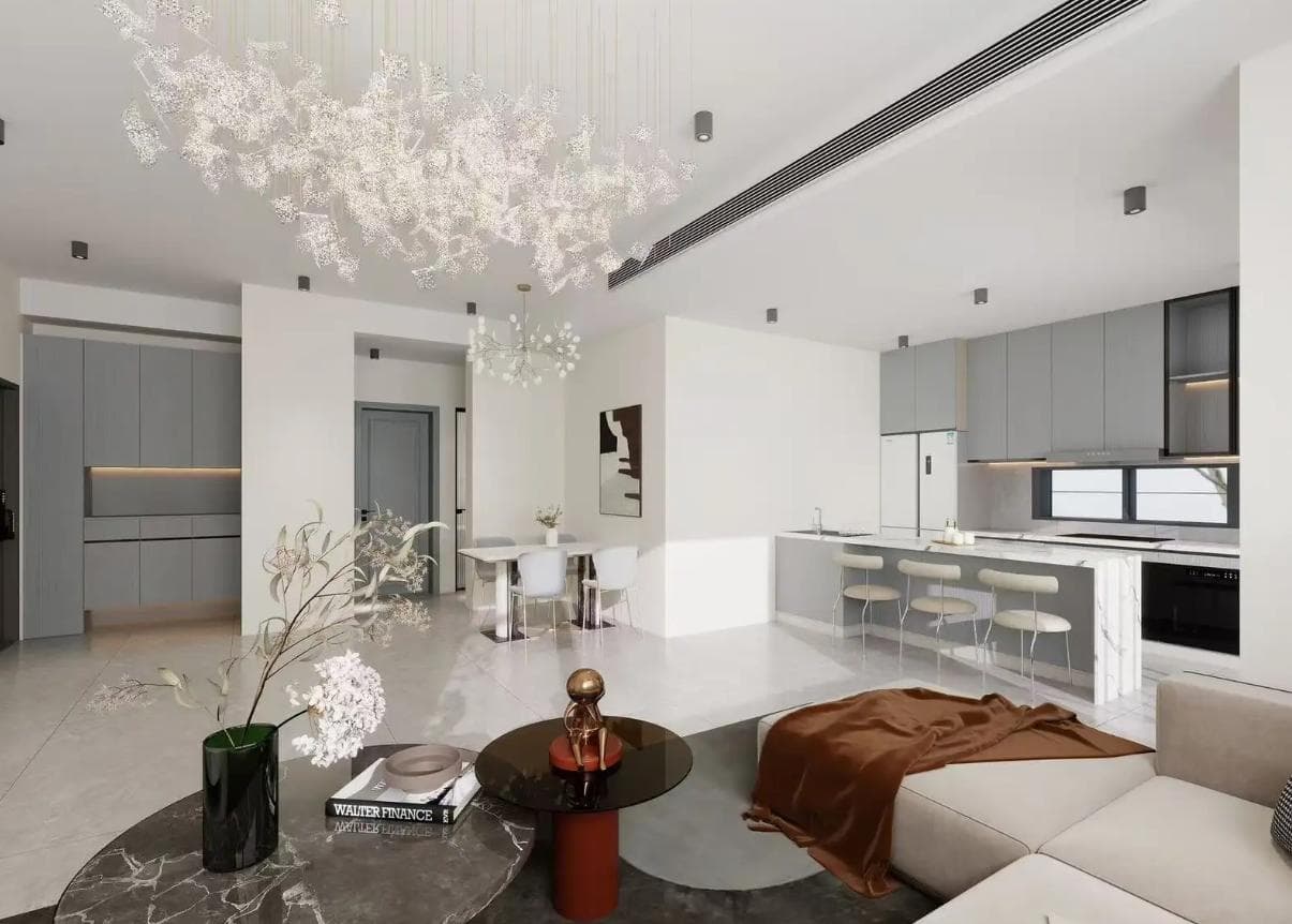 2-bedrooms apartments in Limassol, Cyprus.