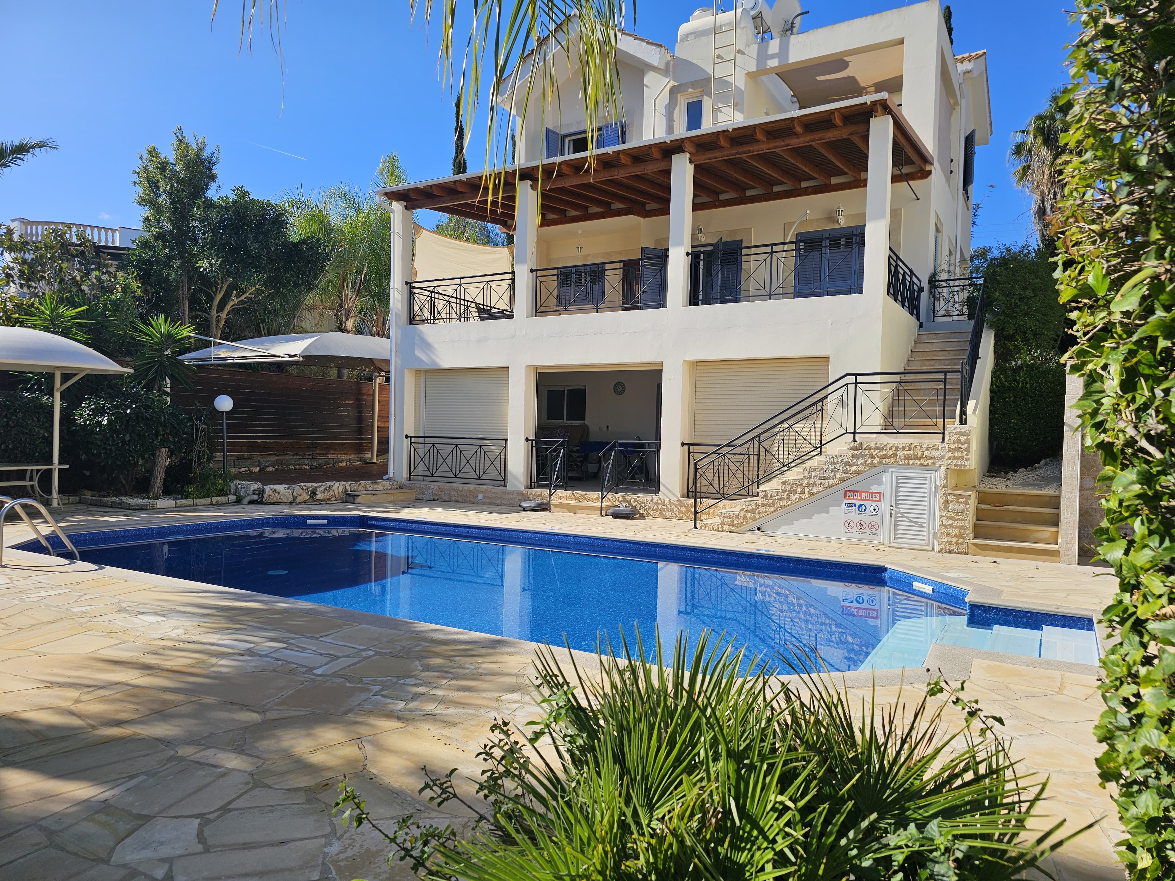 4-bedrooms house for long term rent in Paphos, Cyprus