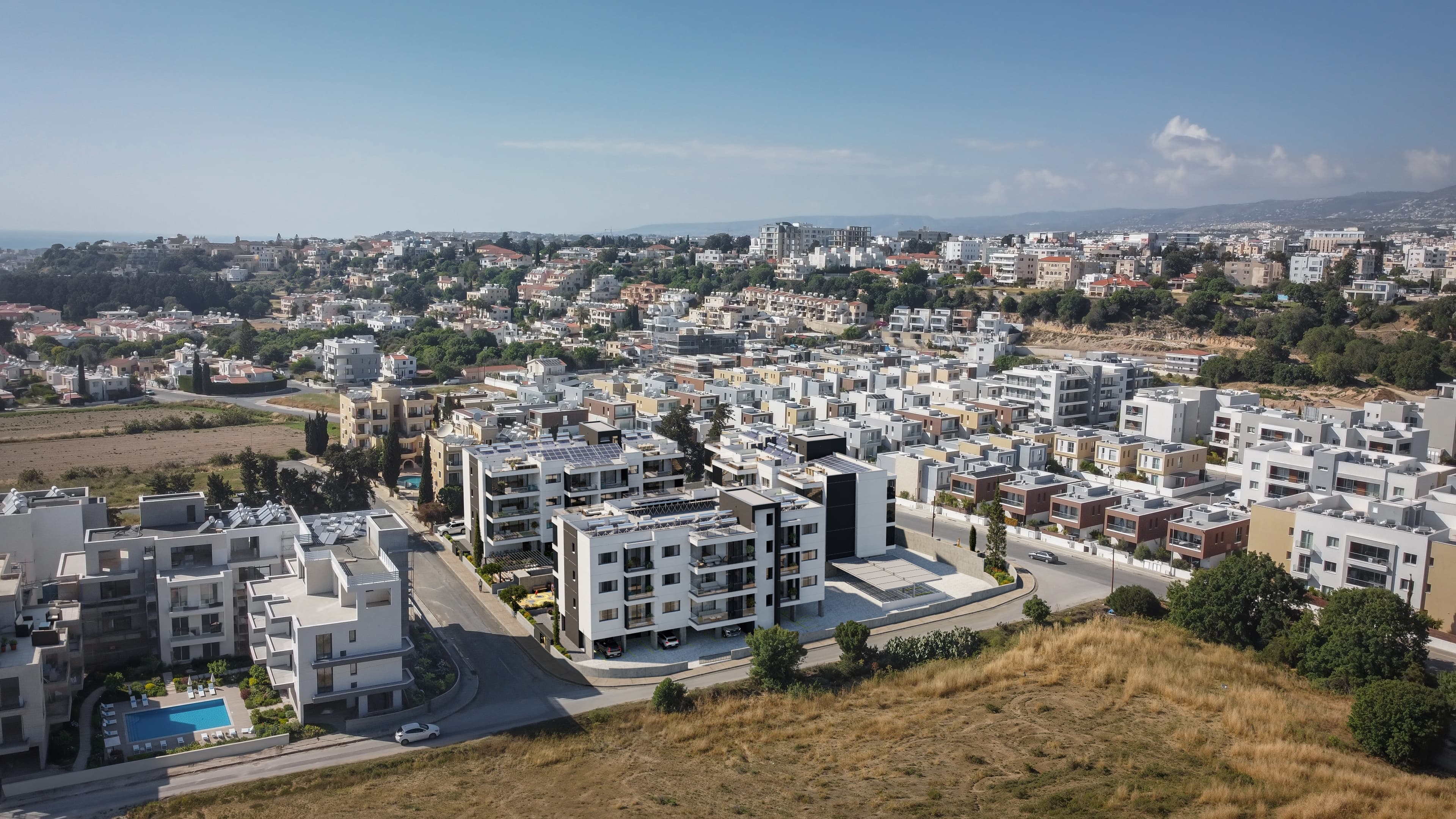 2-bedrooms apartments in Paphos, Cyprus.