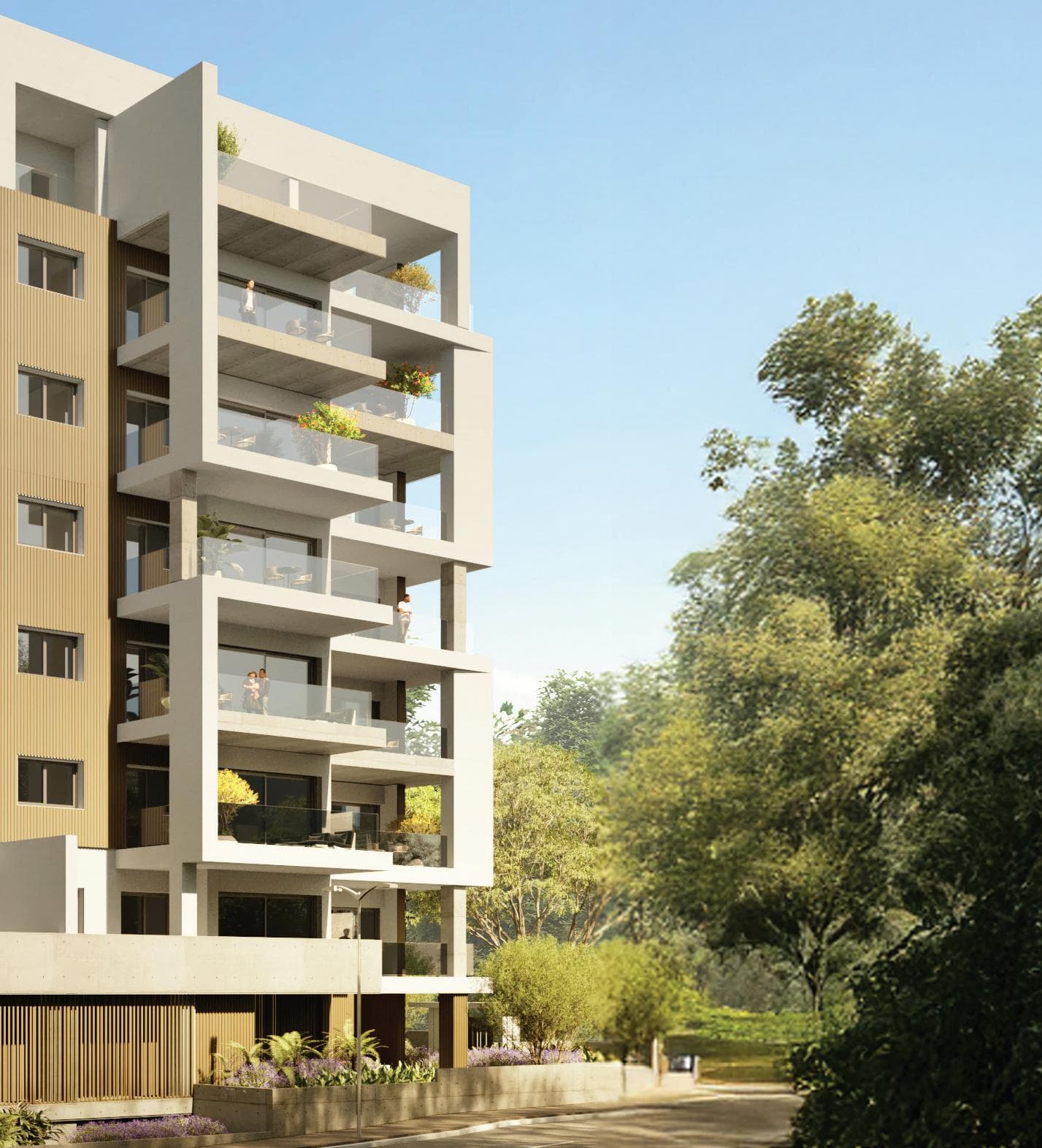 3-bedrooms apartments in Nicosia, Cyprus.