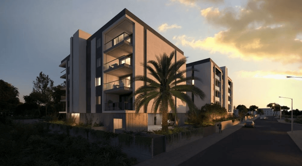 2-bedrooms apartments in Limassol, Cyprus.